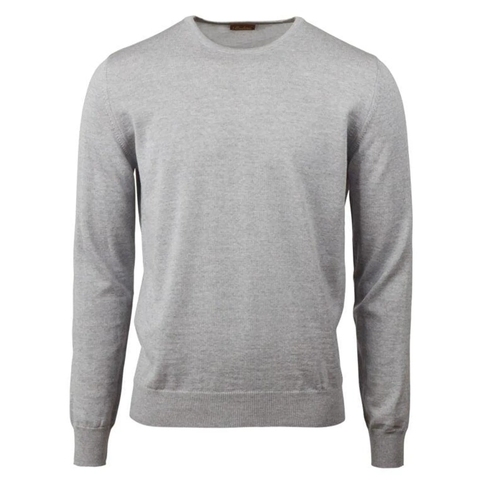 Merino Wool Crew – Lysegrå