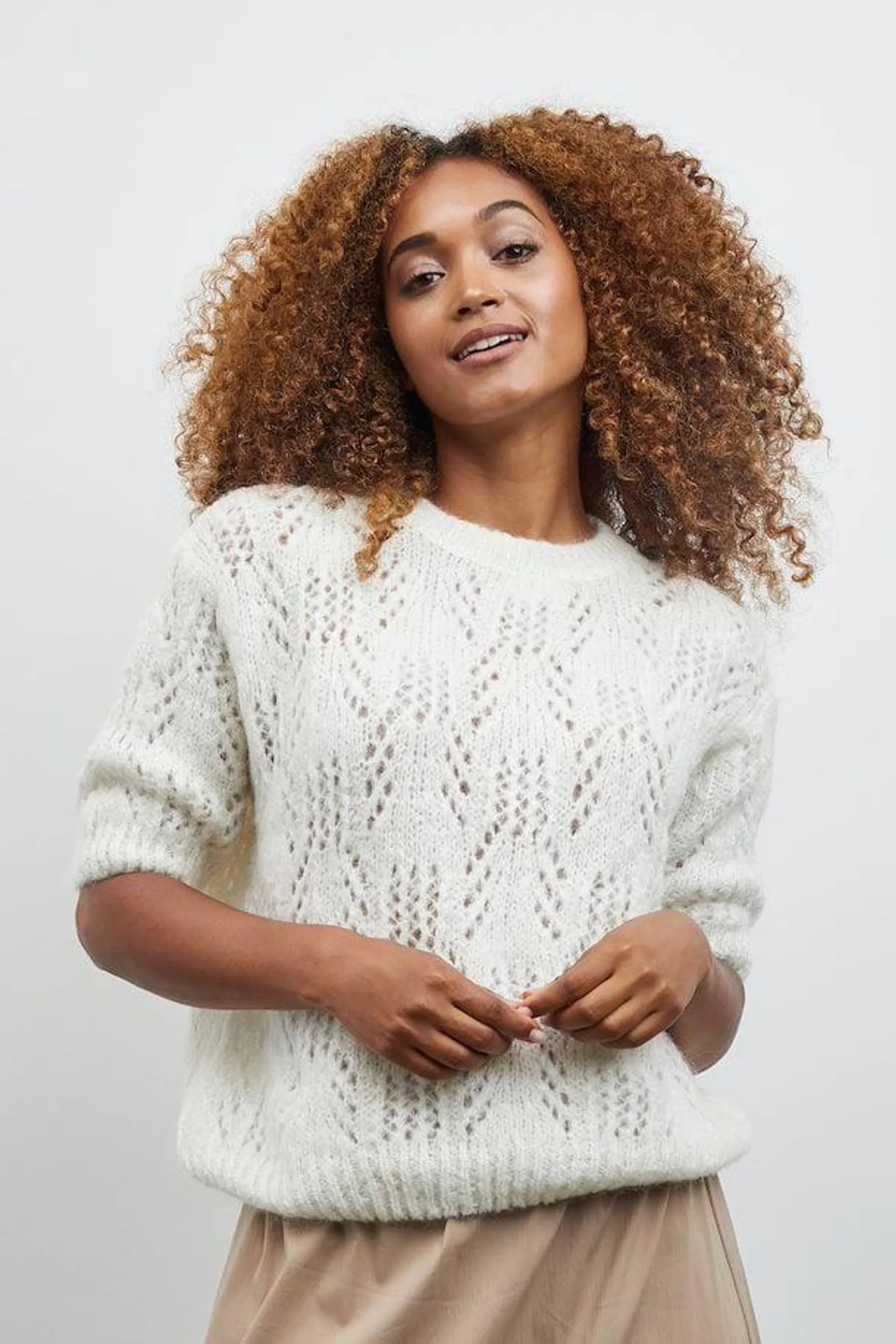 Strikket pullover