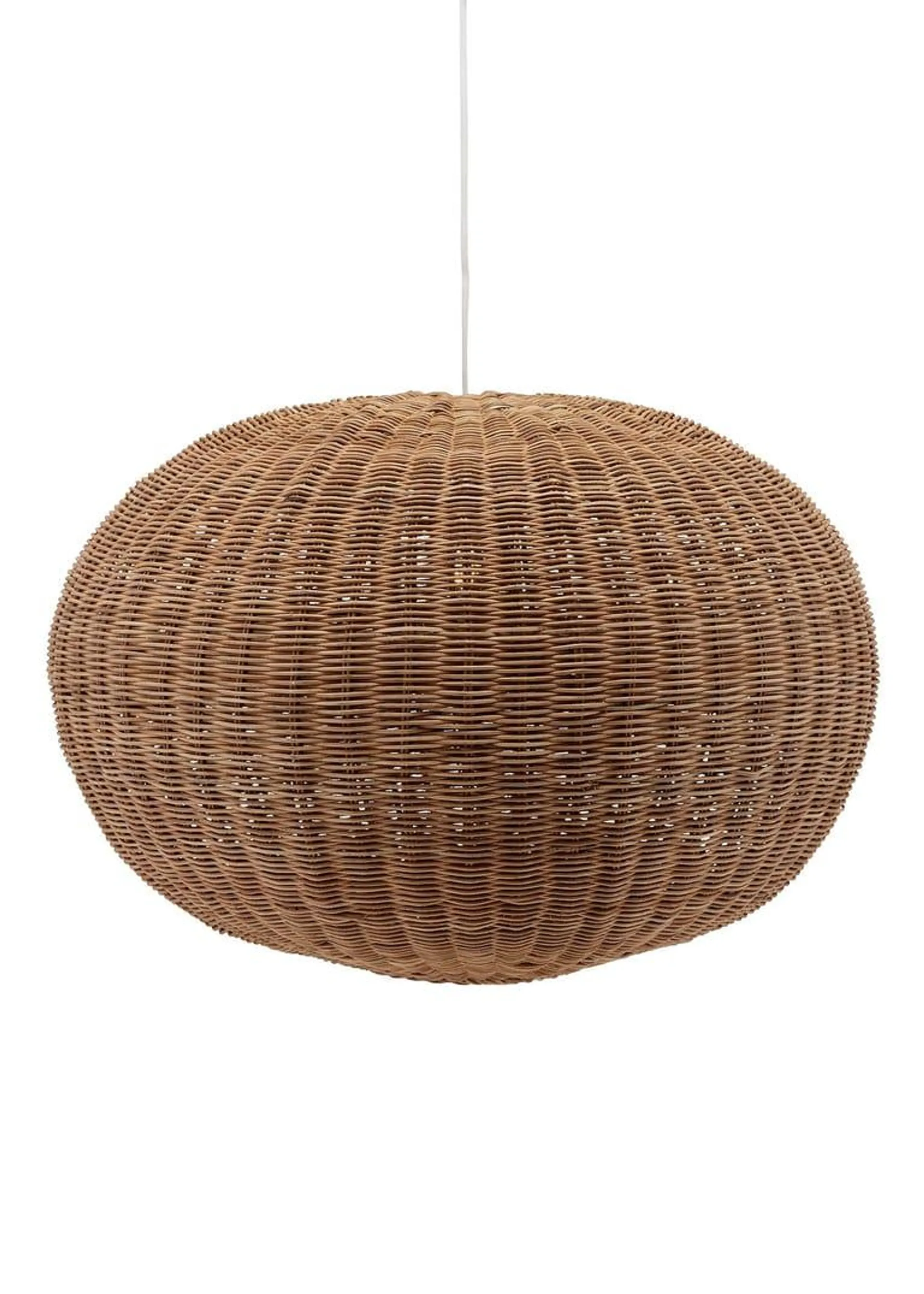 Rattan lampshade