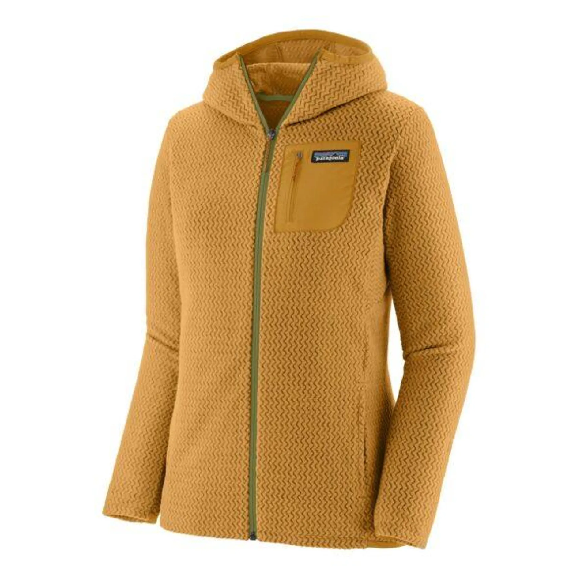 Patagonia Womens R1 Air Full-Zip Hoody Pufferfish Gold