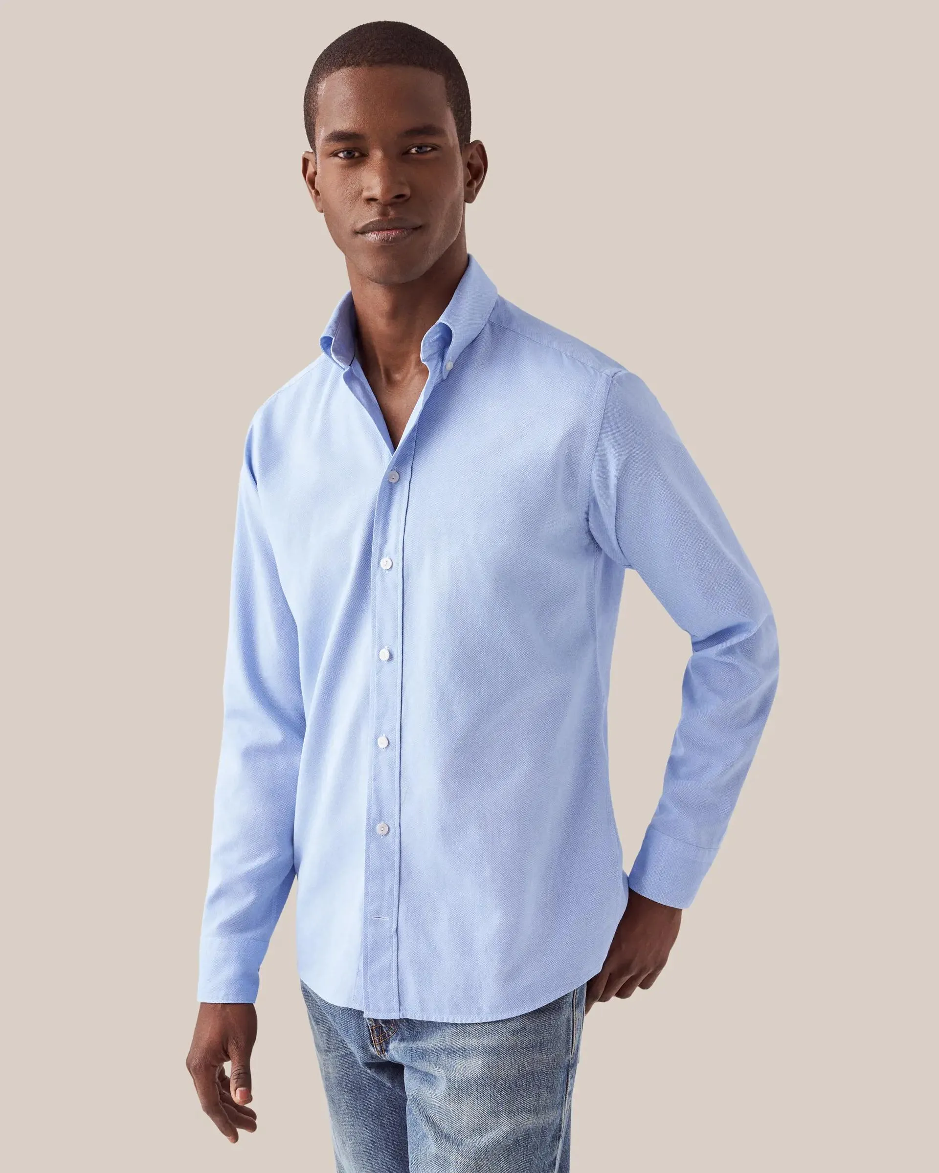 Light Blue Royal Oxford Shirt