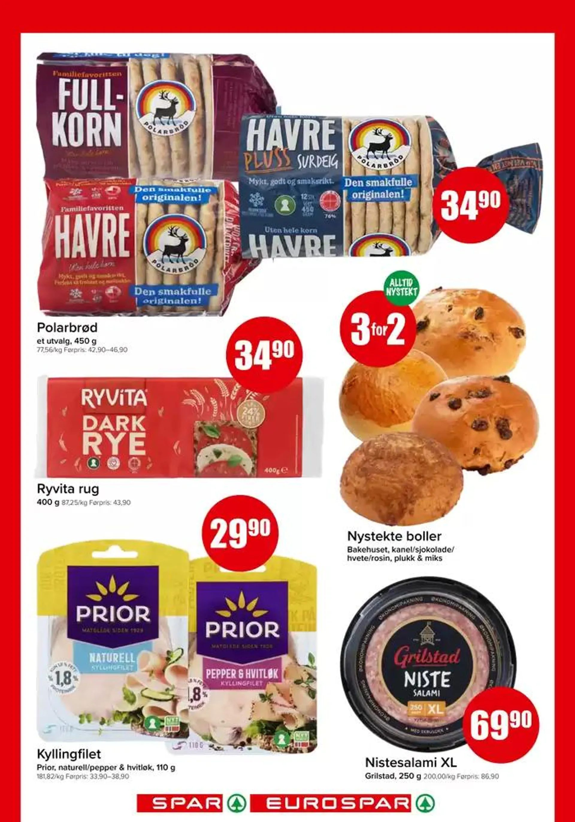 Spar nå med våre tilbud fra 25. oktober til 8. november 2024 - kundeavisside 7