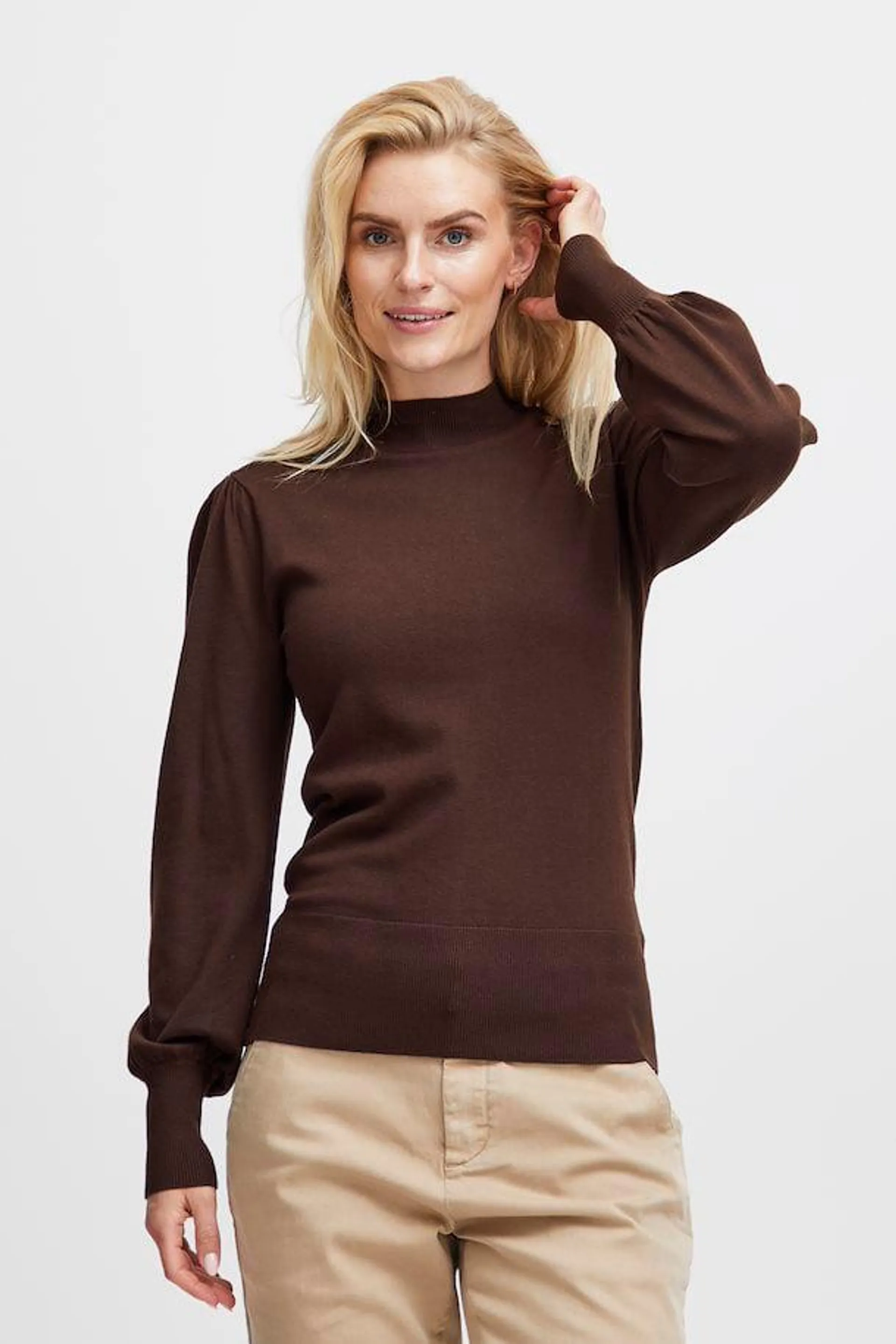 Strikket pullover
