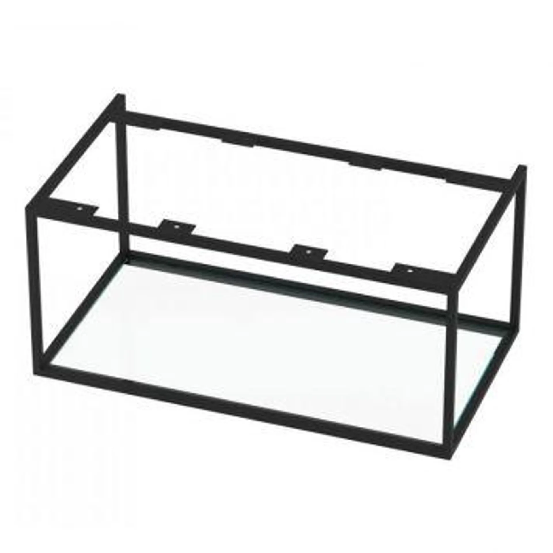 HYLLE CAMARGUE SKÄRGÅRD IQ+ TIL UNDERSKAP SVART MATT 80 CM