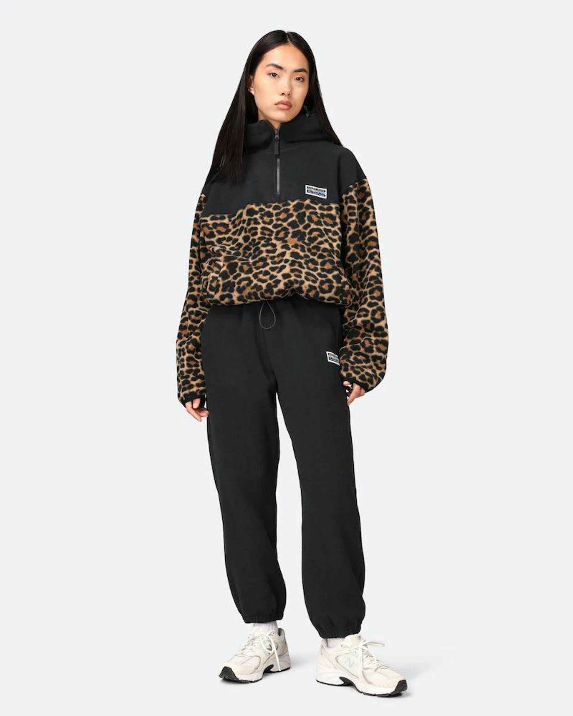 Forest fleece hettegenser