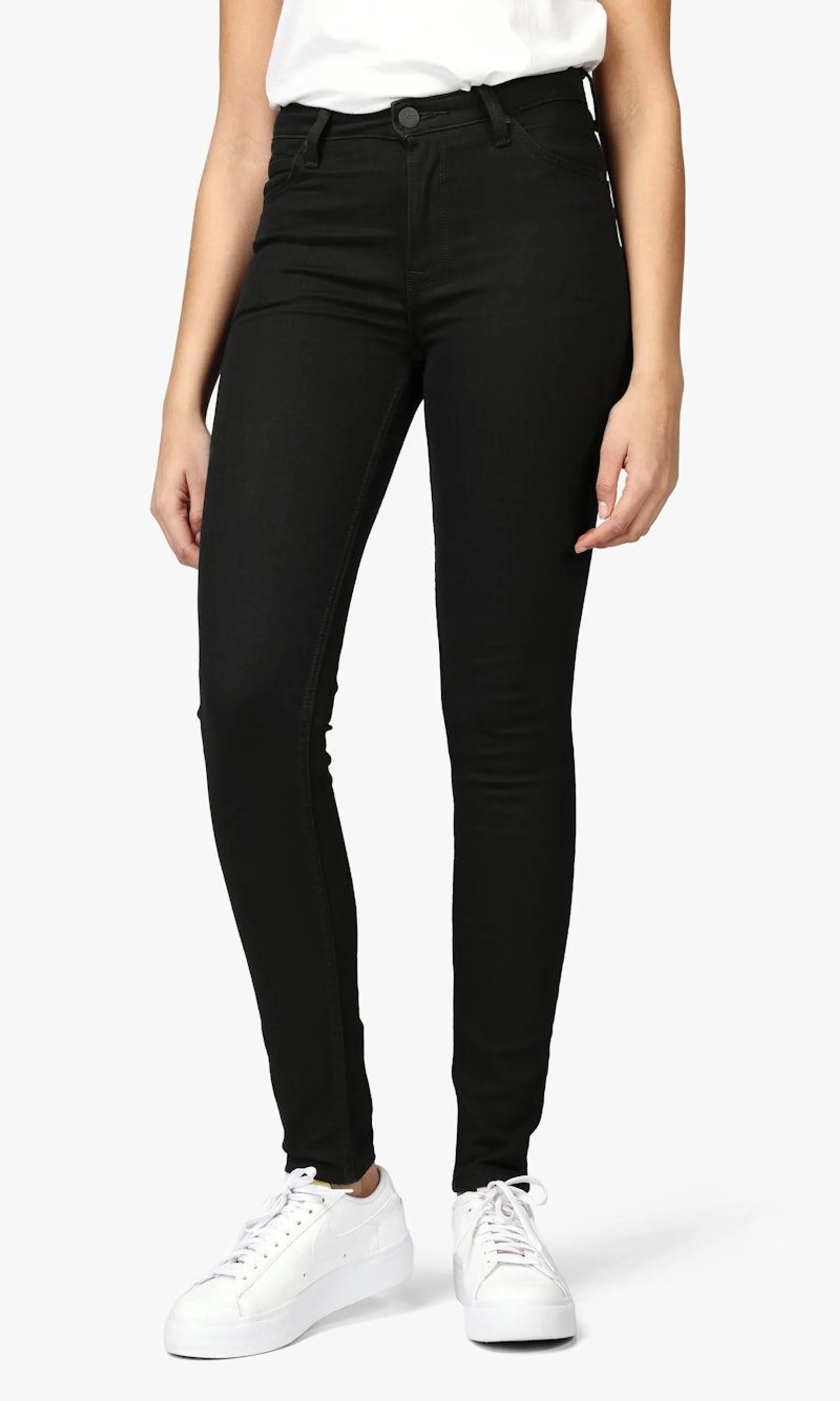 Scarlett High Rise Svart Jeans