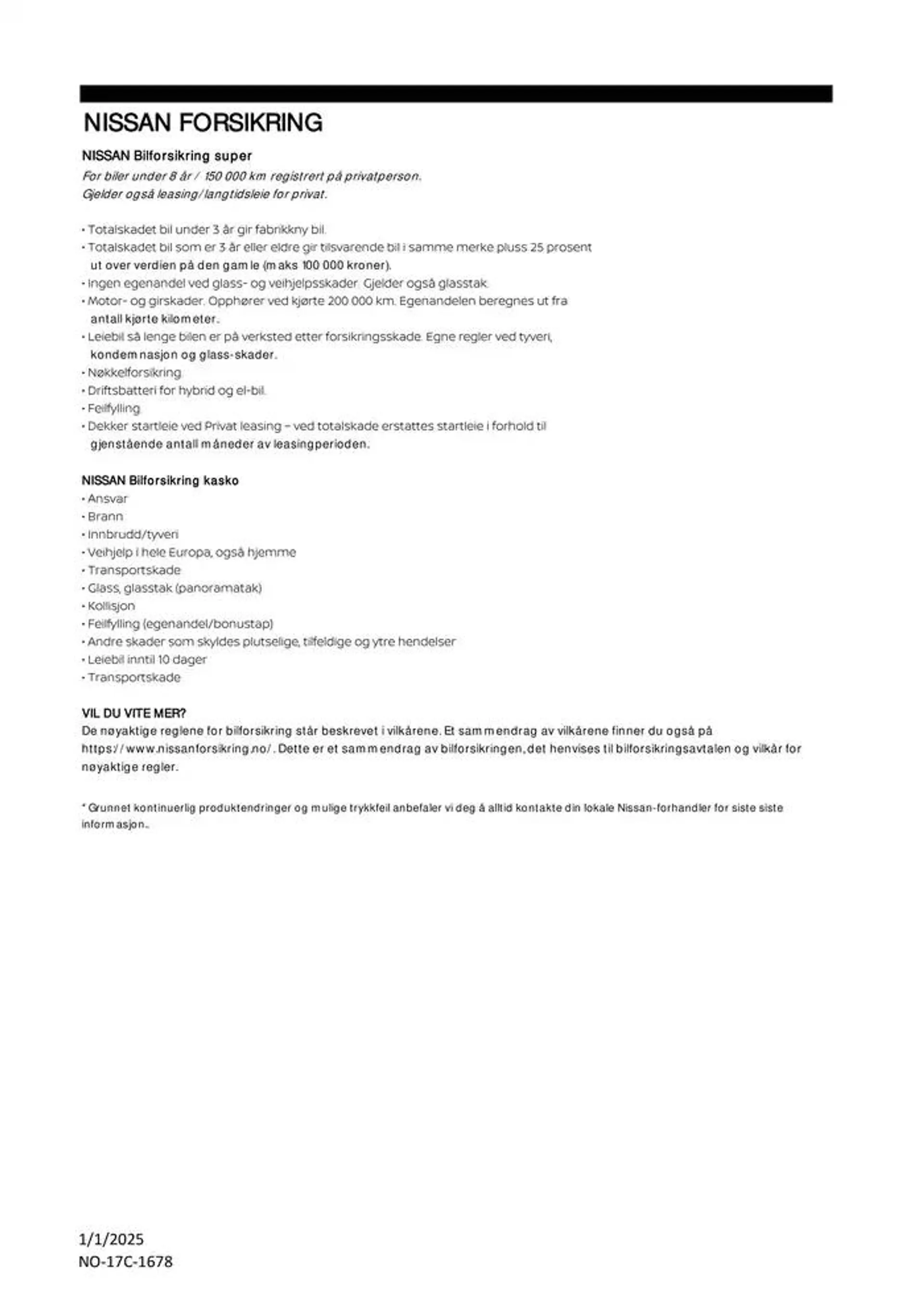 Nissan Primastar fra 3. januar til 3. januar 2026 - kundeavisside 10