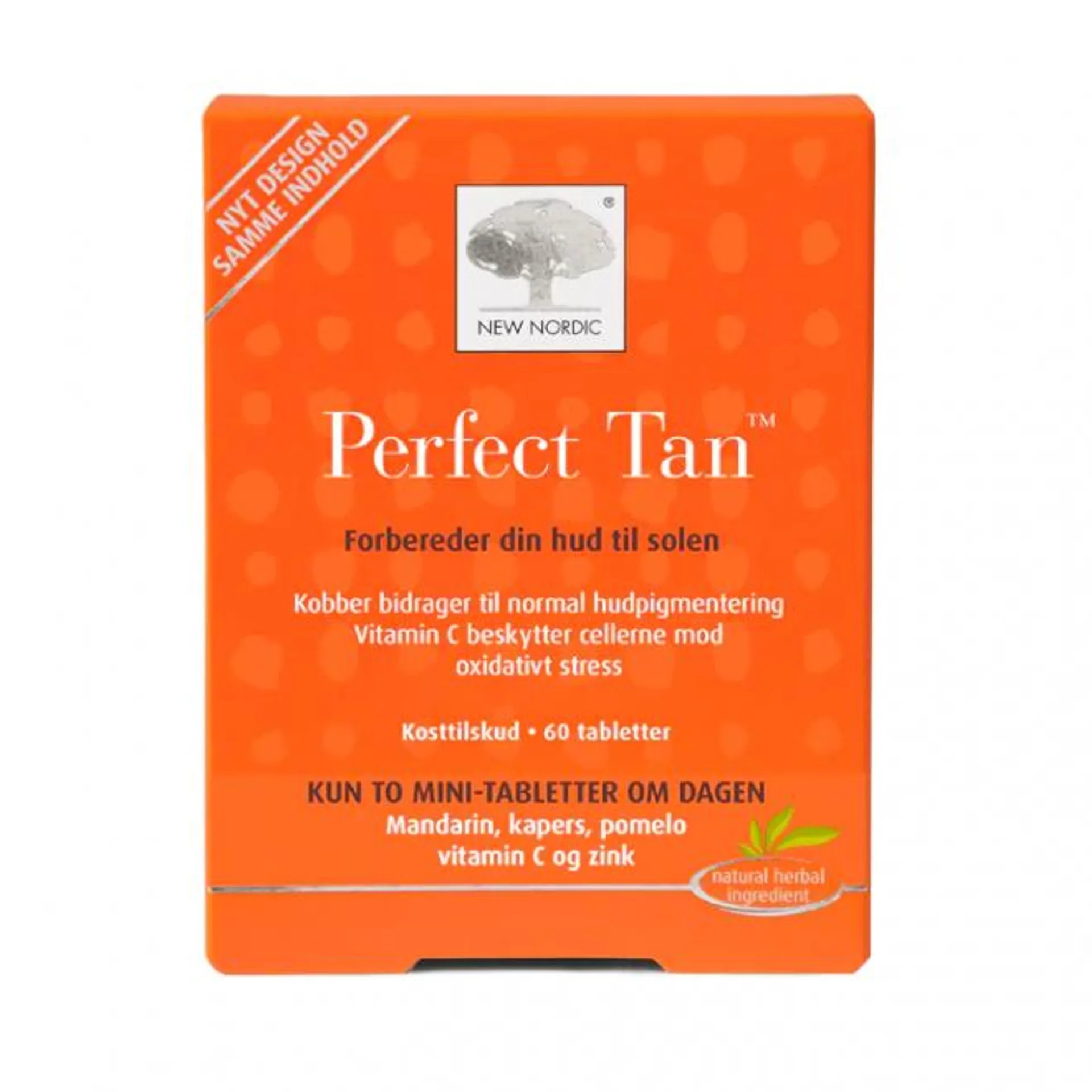 New nordic skin care perfect tan 60 tab