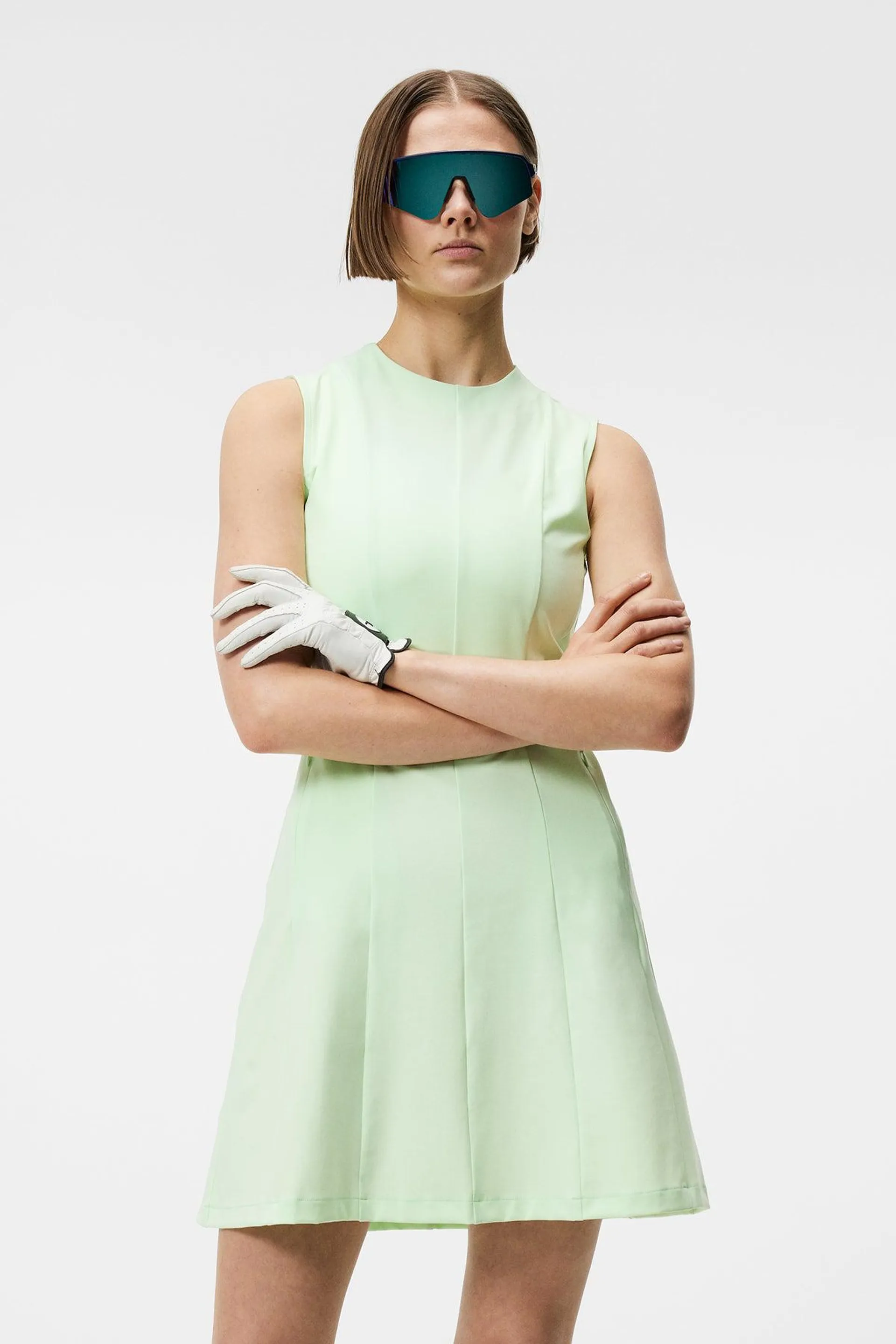 Jasmin Dress Patina Green