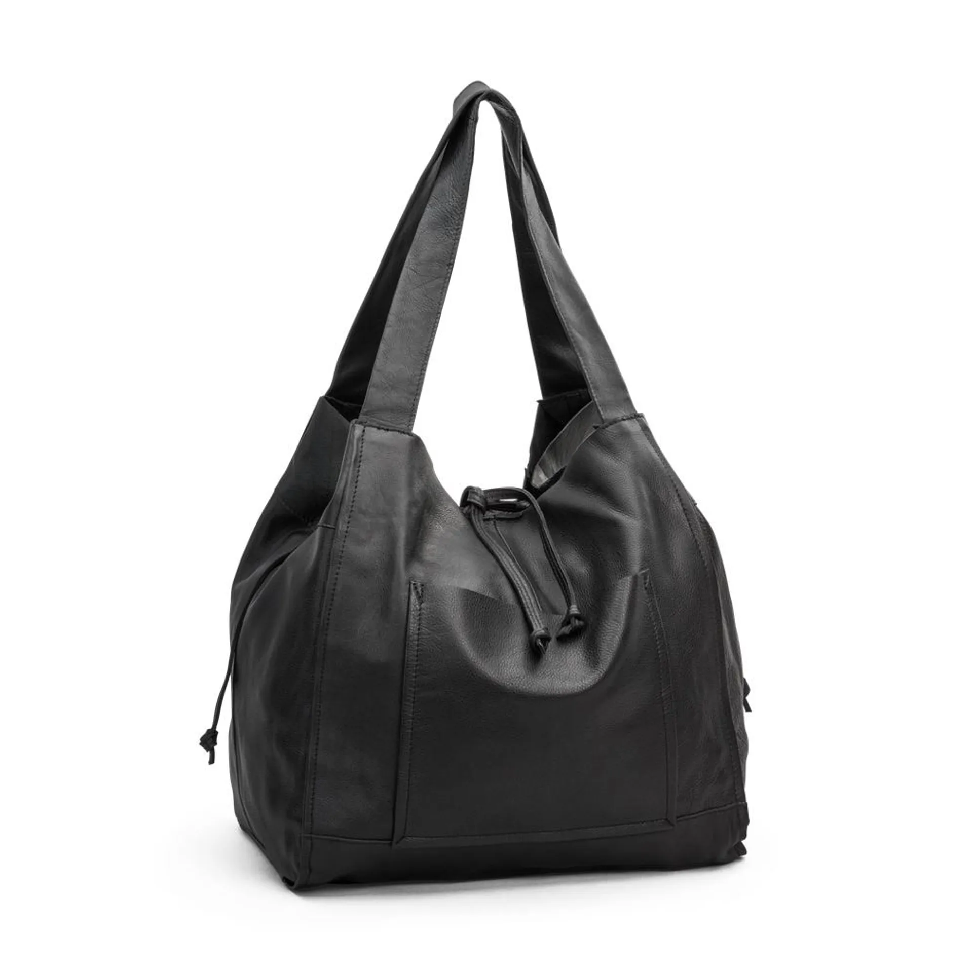 Totebag i skinn