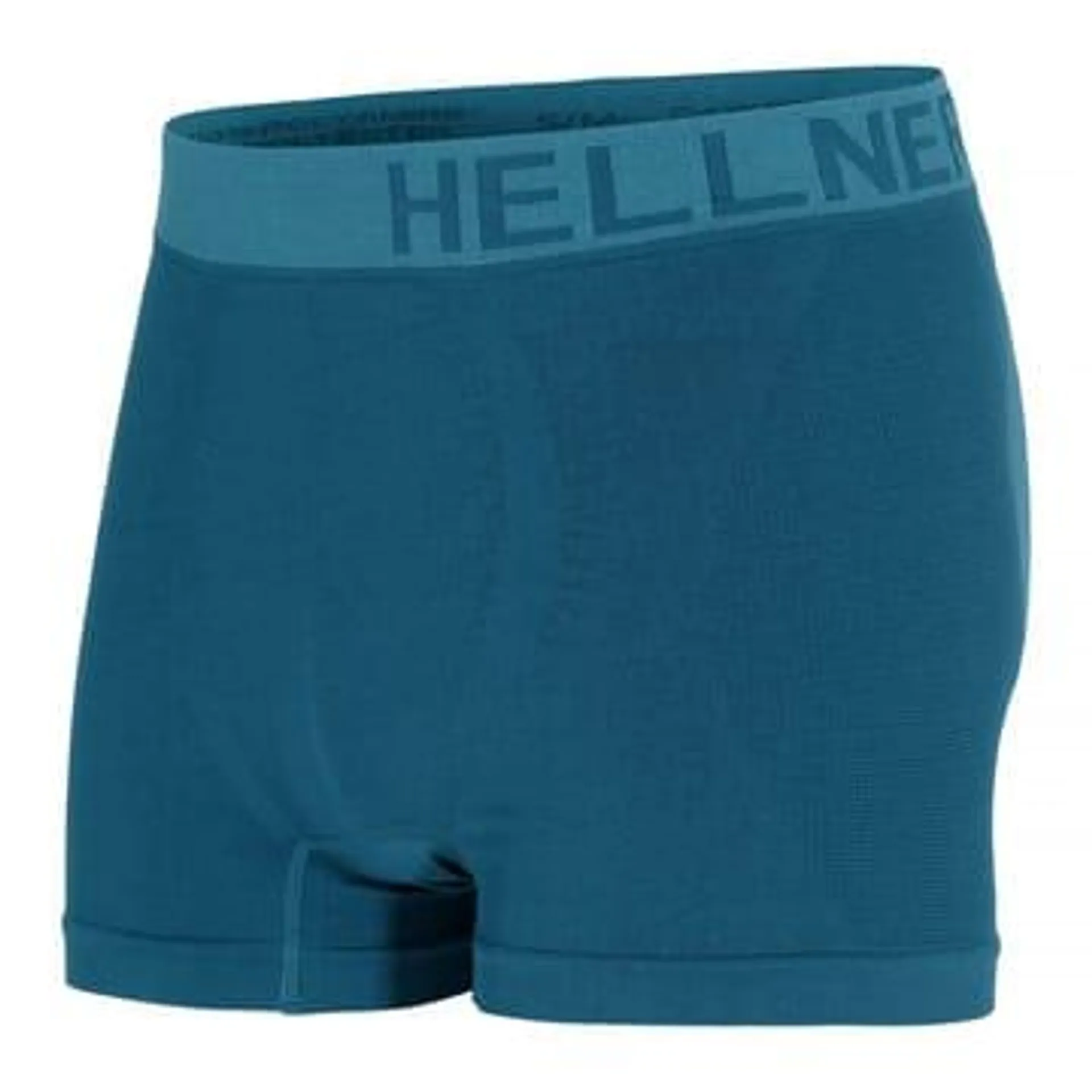 Hellner Men's Svierkku Seamless Boxer Blue Coral