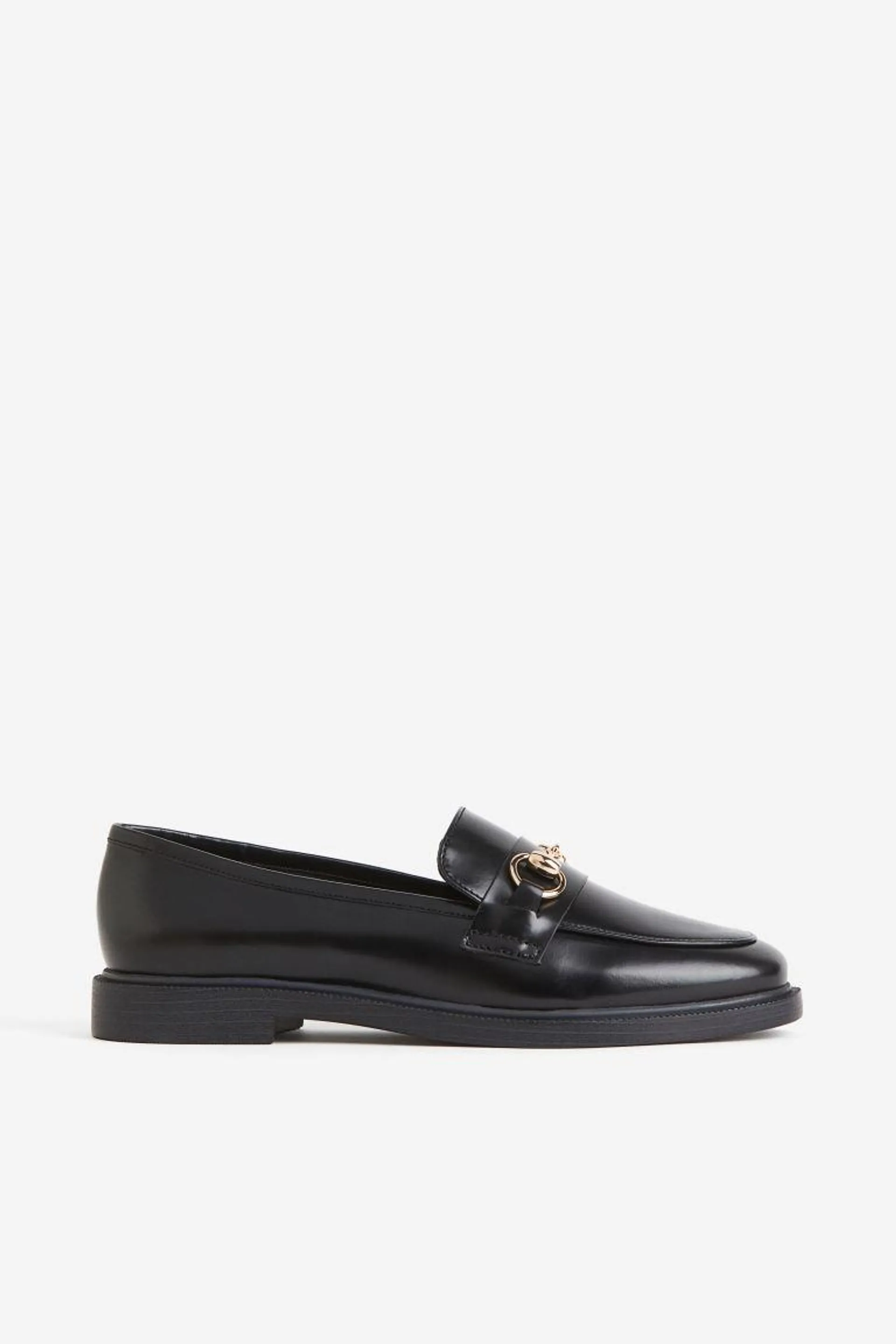 Loafers i skinn