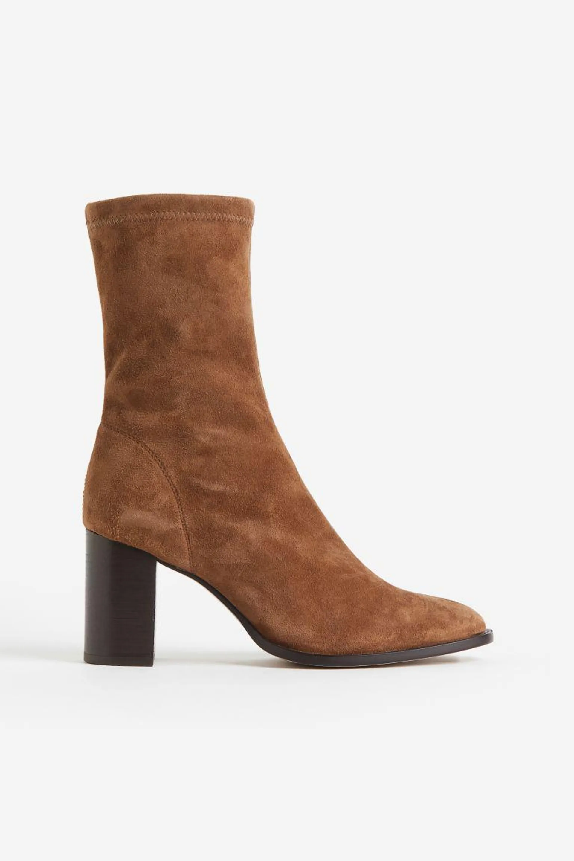 Ankelboots i skinn