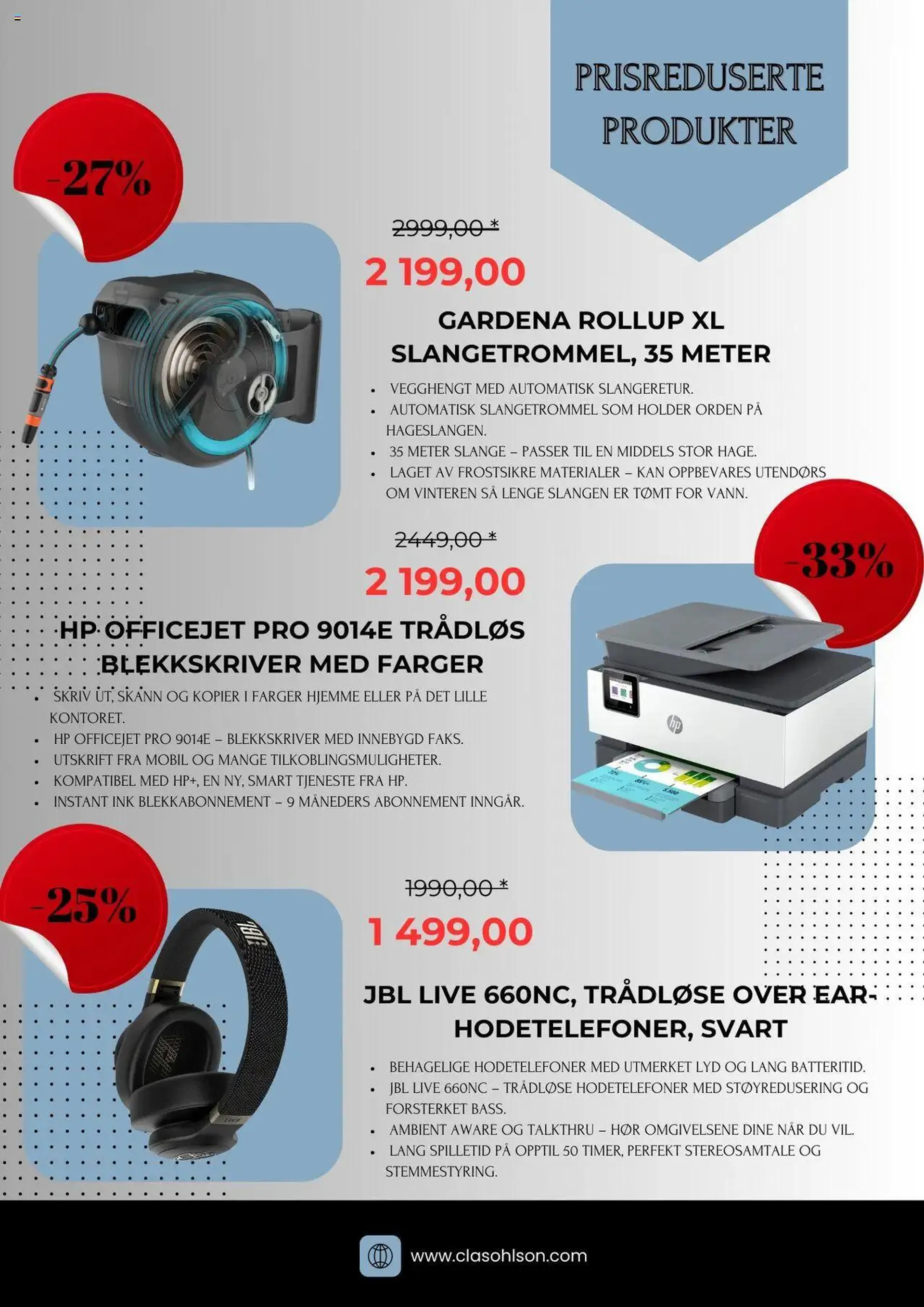 Clas Ohlson kundeavis fra 2. august til 31. desember 2024 - kundeavisside 5