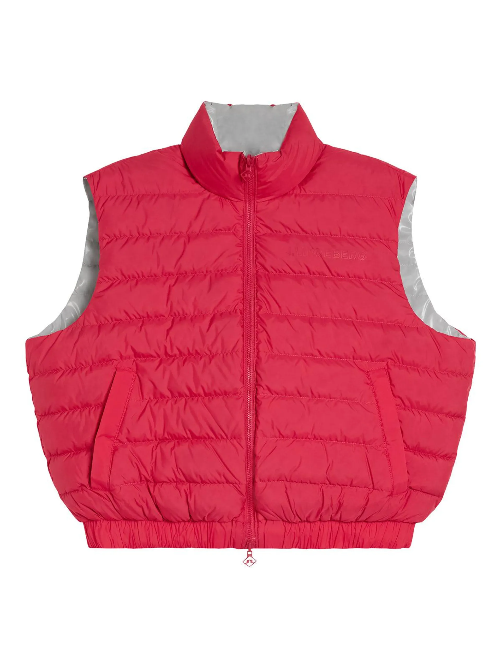 Isla Reversible Vest Silver