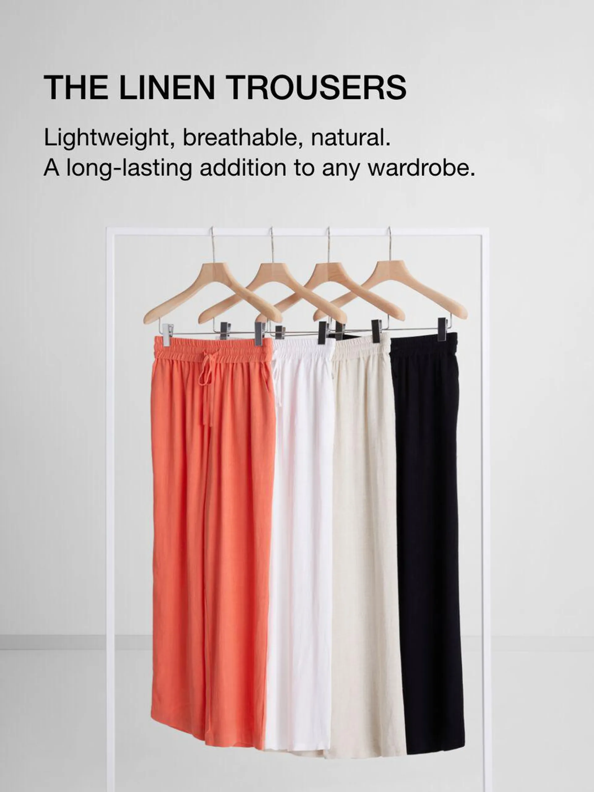 THE LINEN TROUSERS