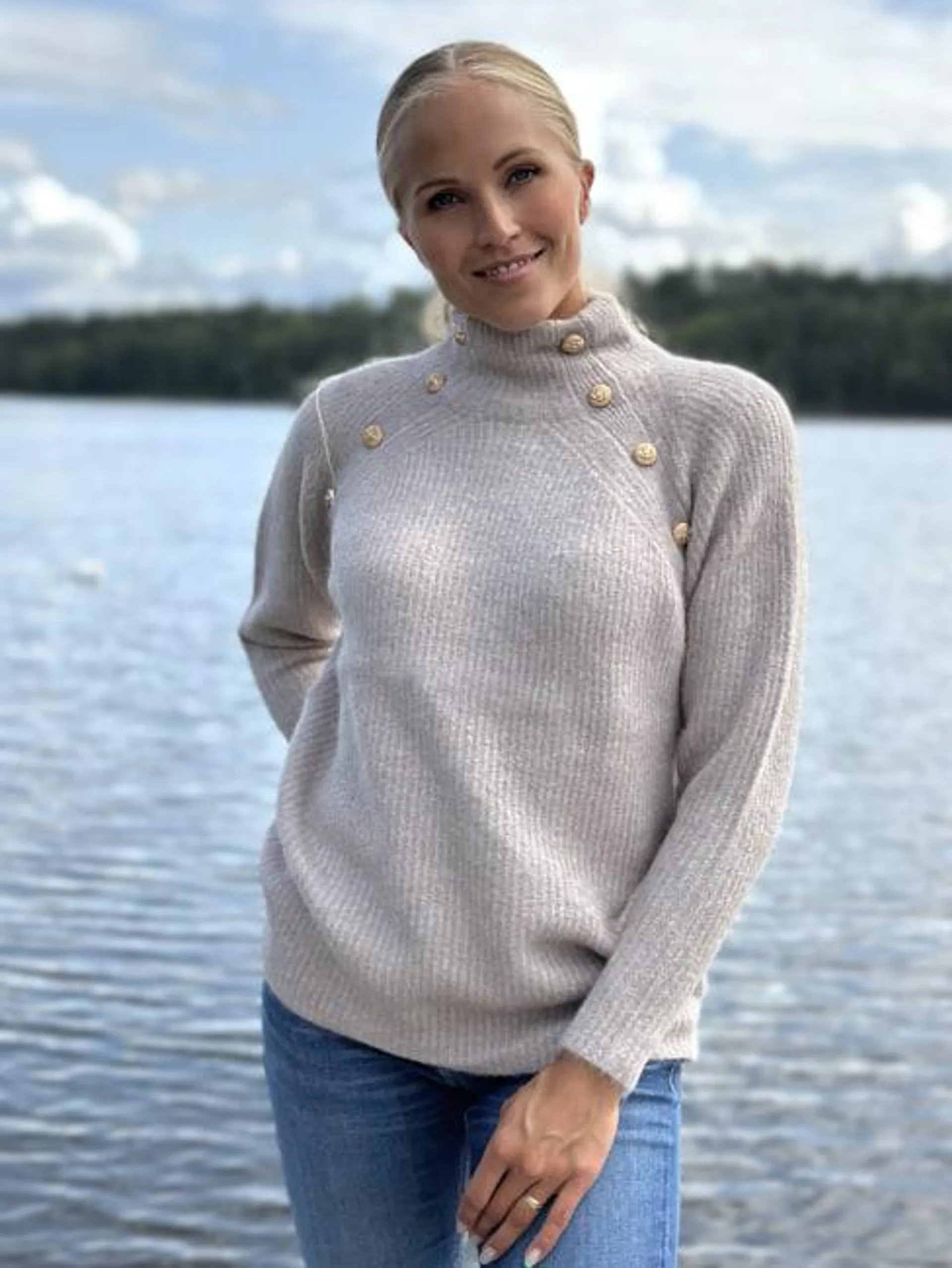 Graham Sweater Champagne S