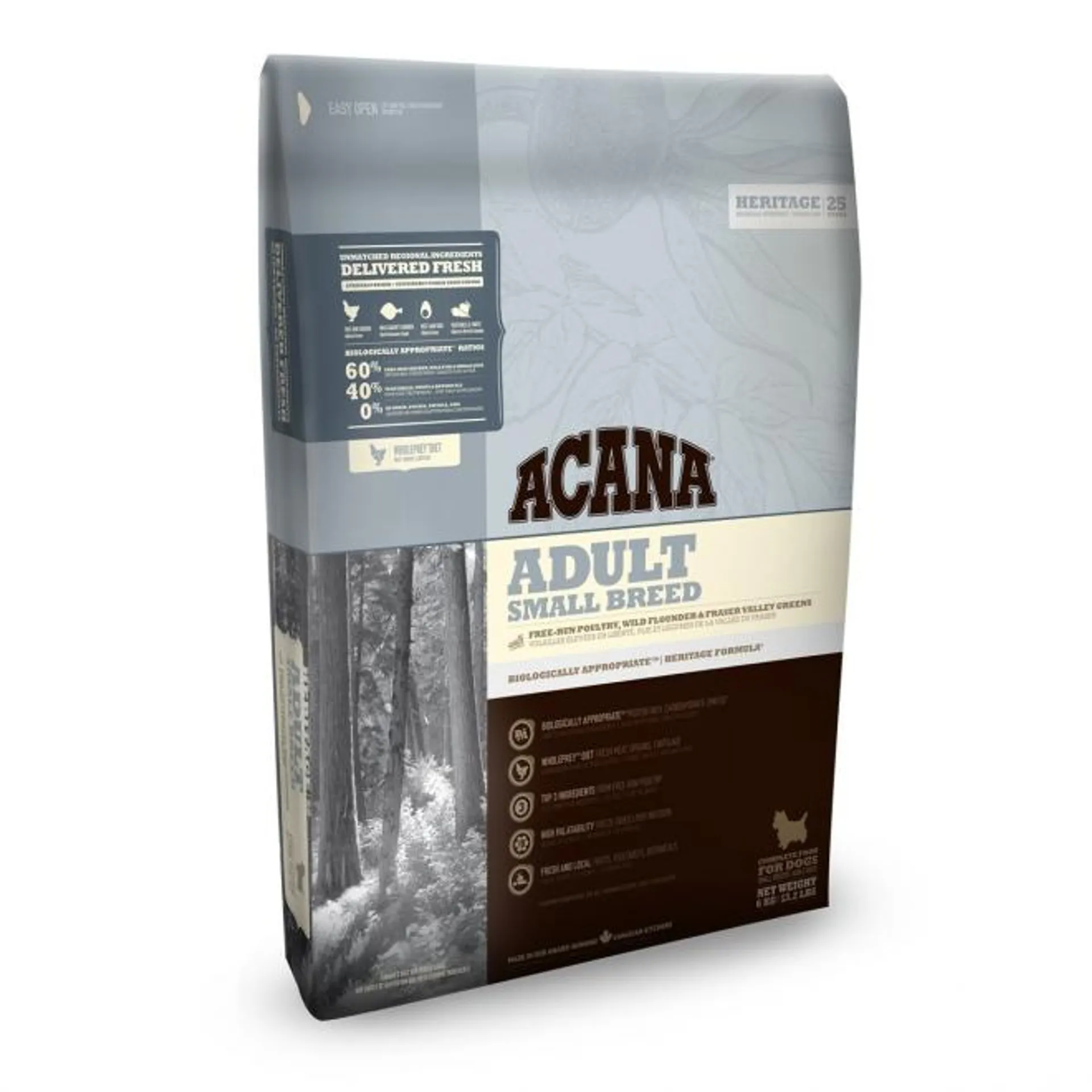 Acana Adult Small Breed Heritage, 2kg