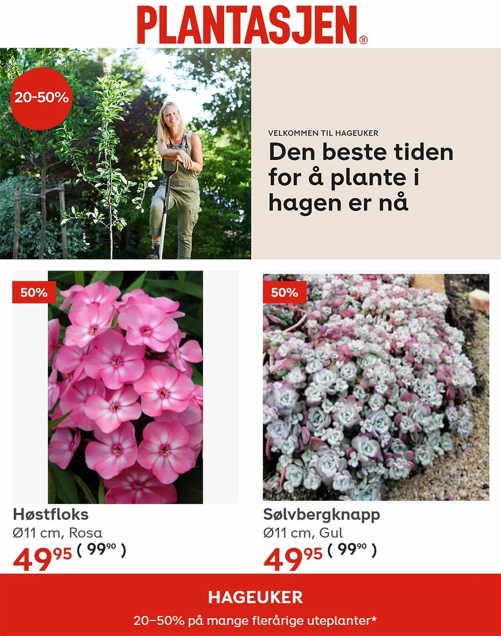 Plantasjen Kundeavis fra 31. august til 13. september 2023 - kundeavisside 1