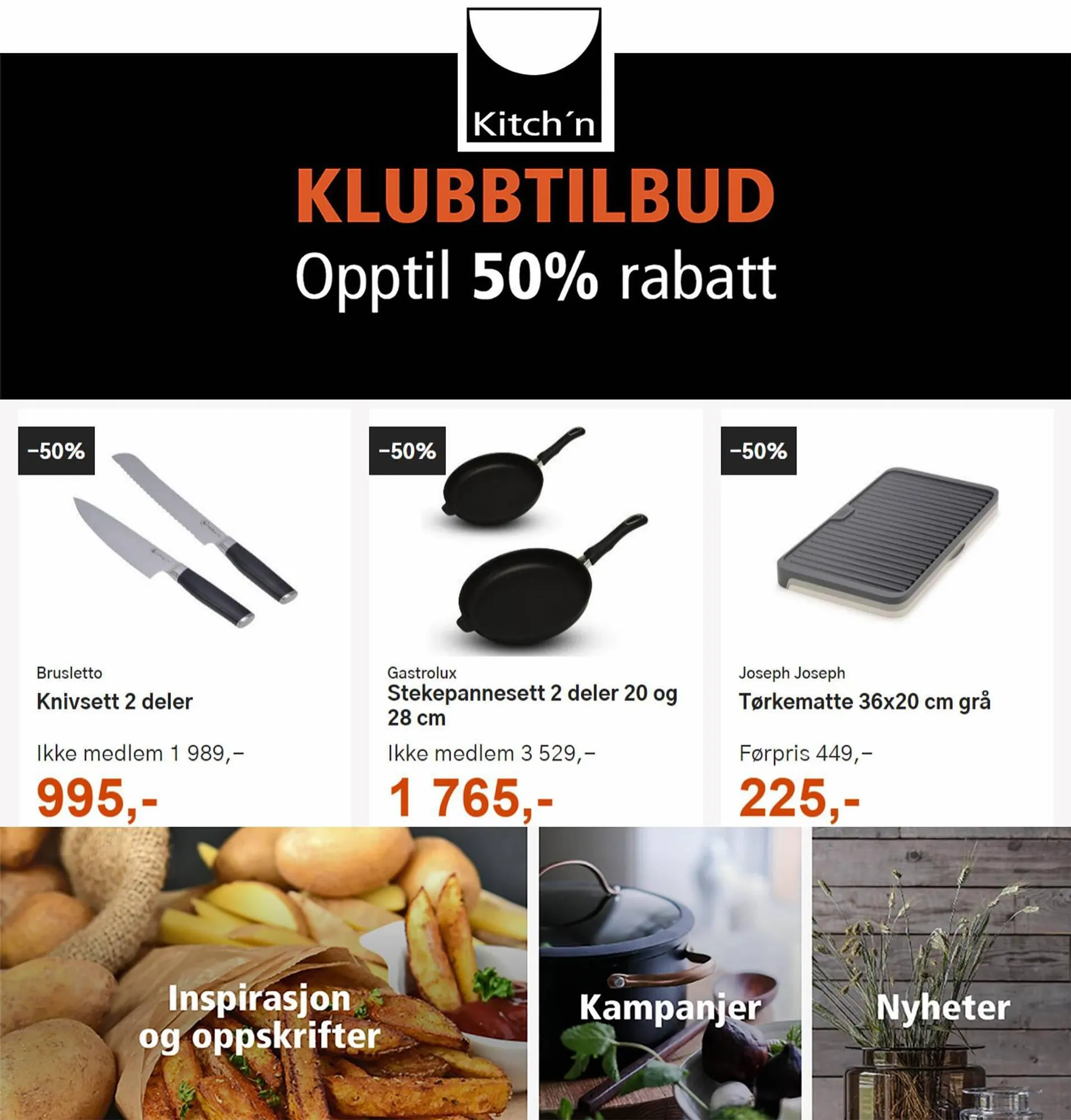 Kitch'n Kundeavis fra 18. september til 1. oktober 2023 - kundeavisside 1