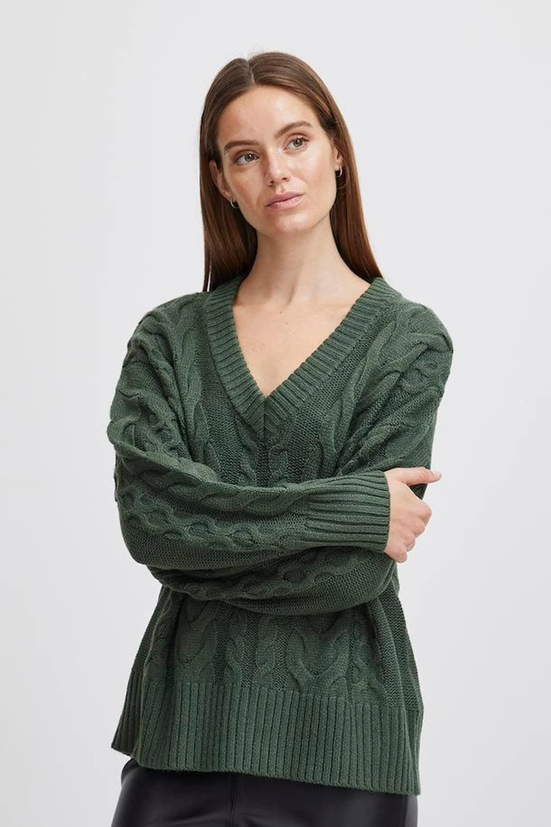 Strikket pullover