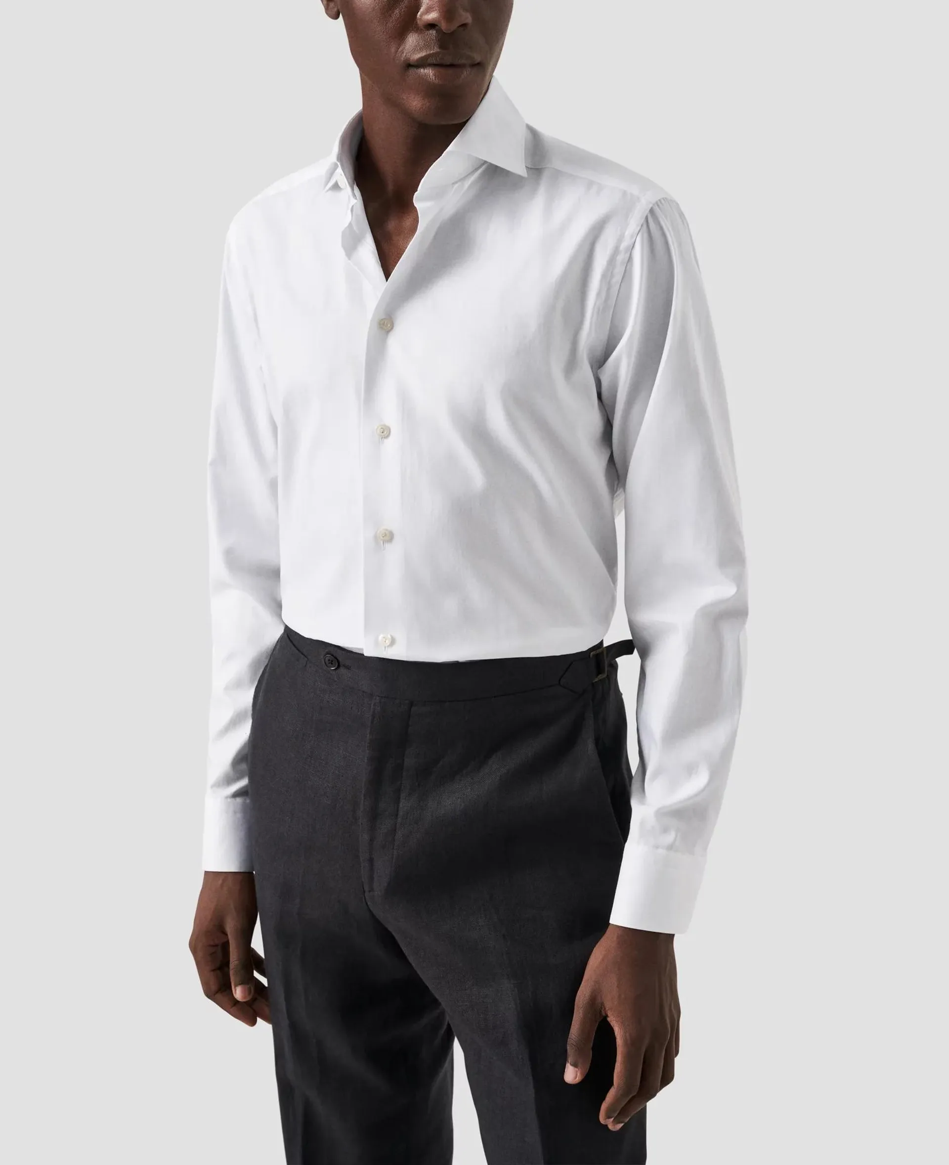 White Signature Oxford Shirt