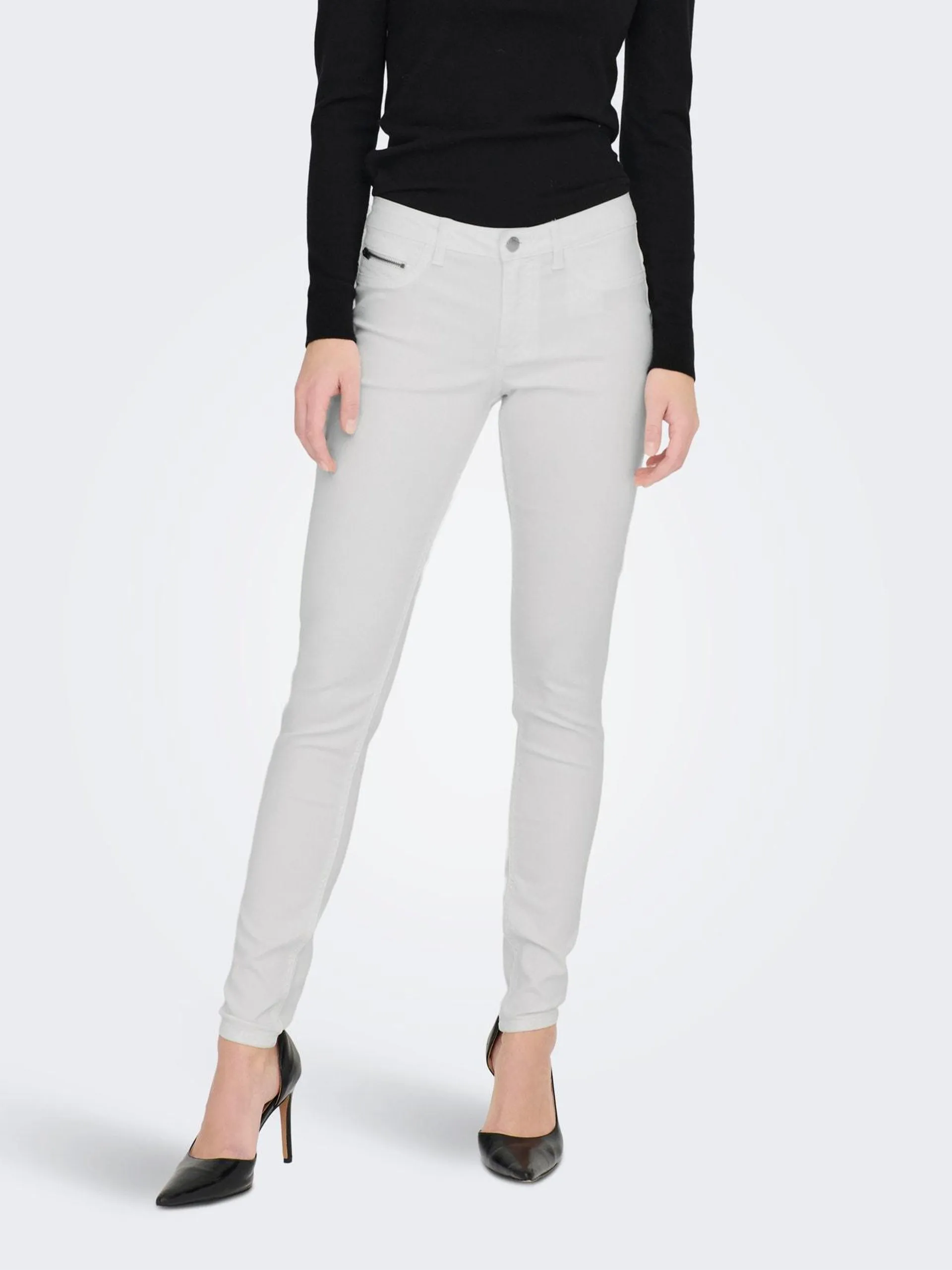 JDYTulga reg glidelås Skinny fit jeans