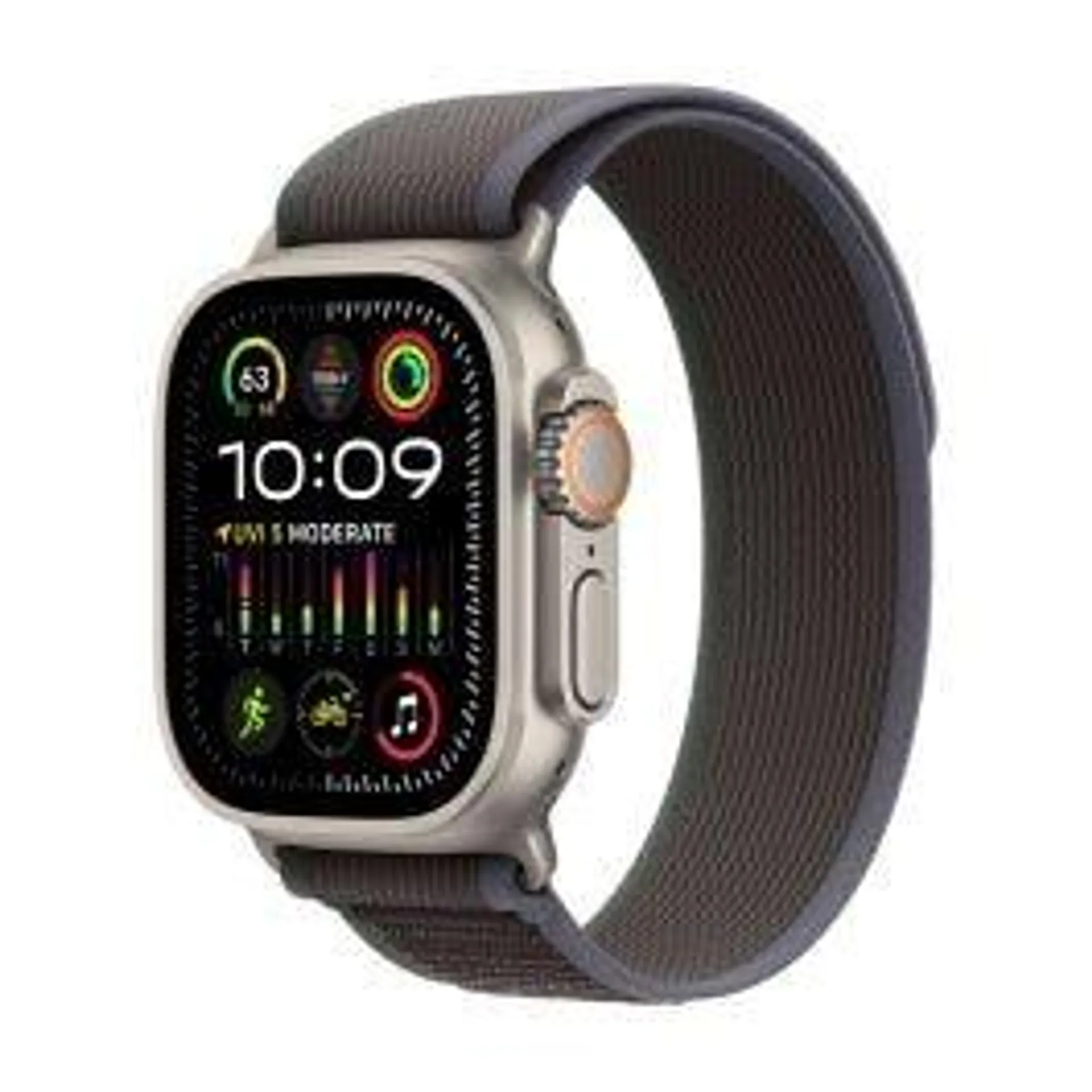 Apple Watch Ultra 2 49mm Titanium Trail Loop - M/L