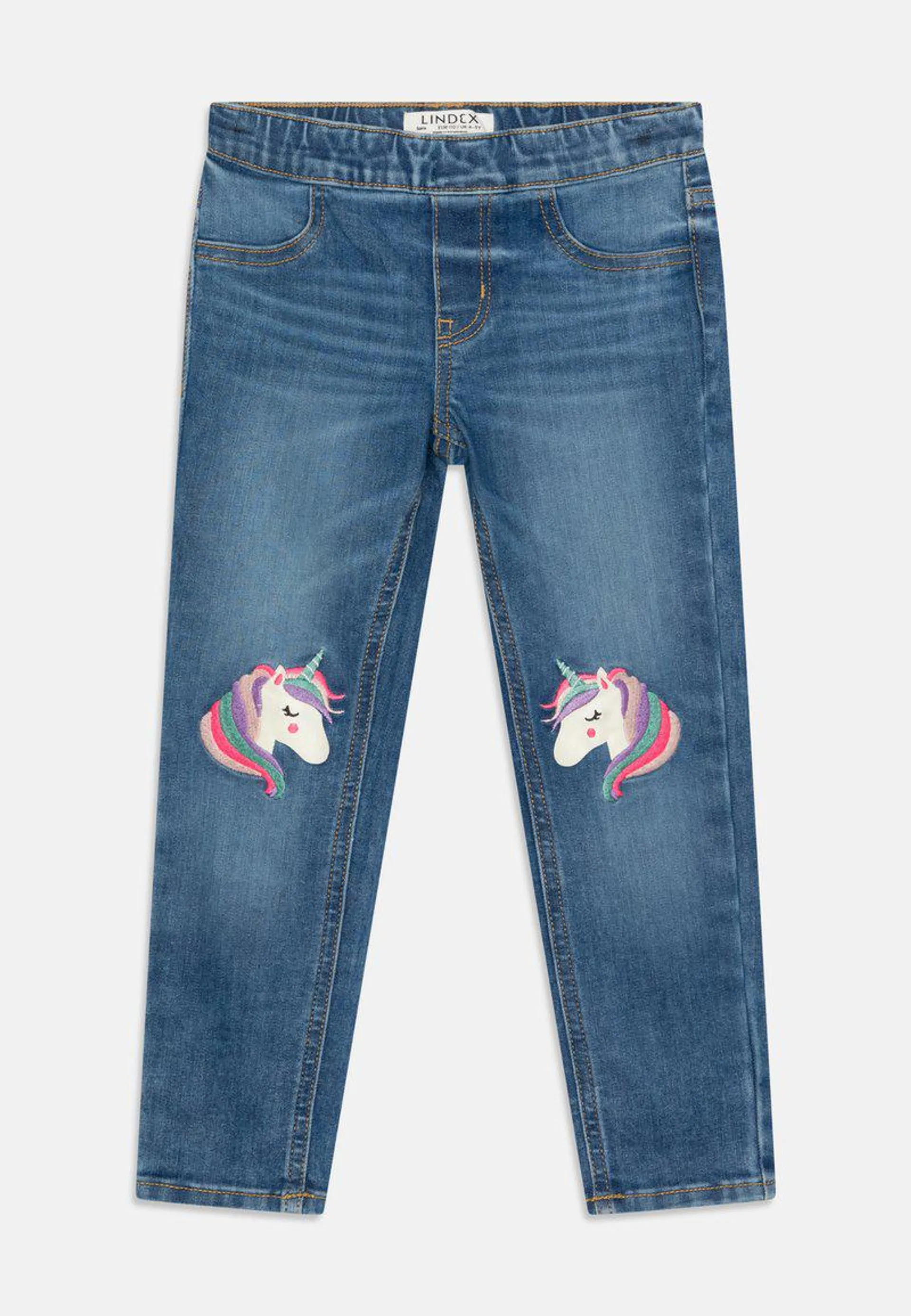 TROUSERS UNICORN KNEEPATCH - Jeans slim fit