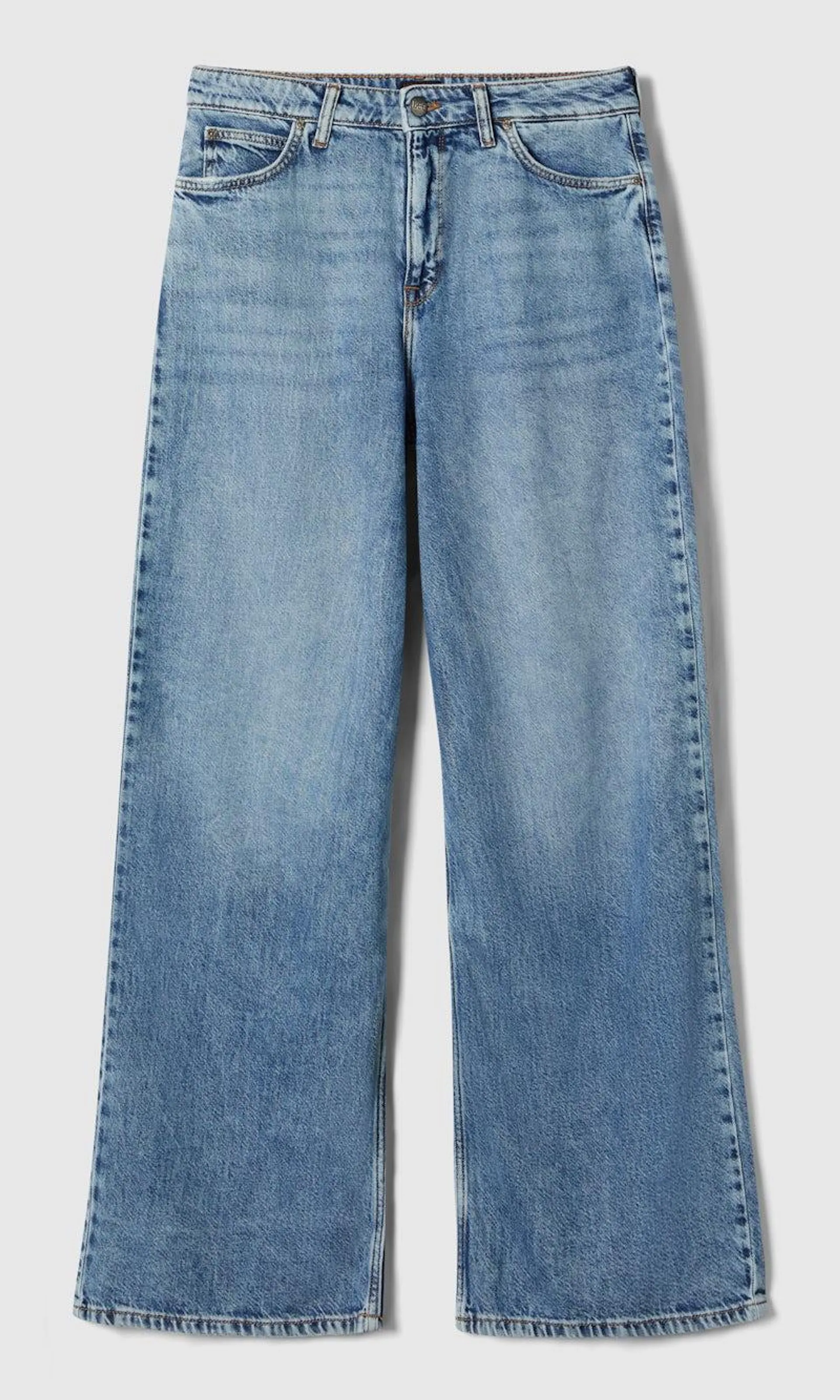 Stella A Line Medium Blå Jeans