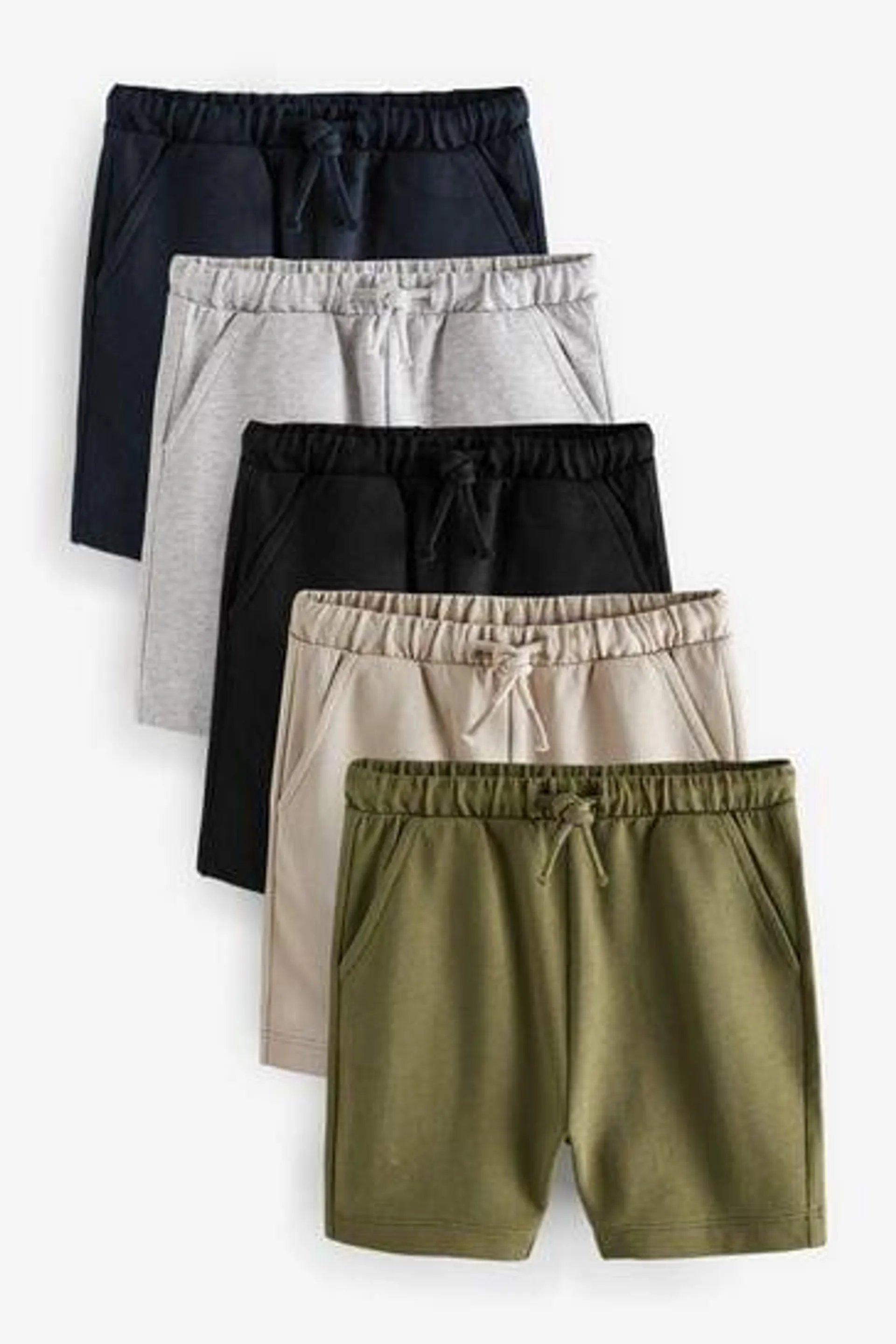 Jersey Shorts 5 Pack (3mths-7yrs)