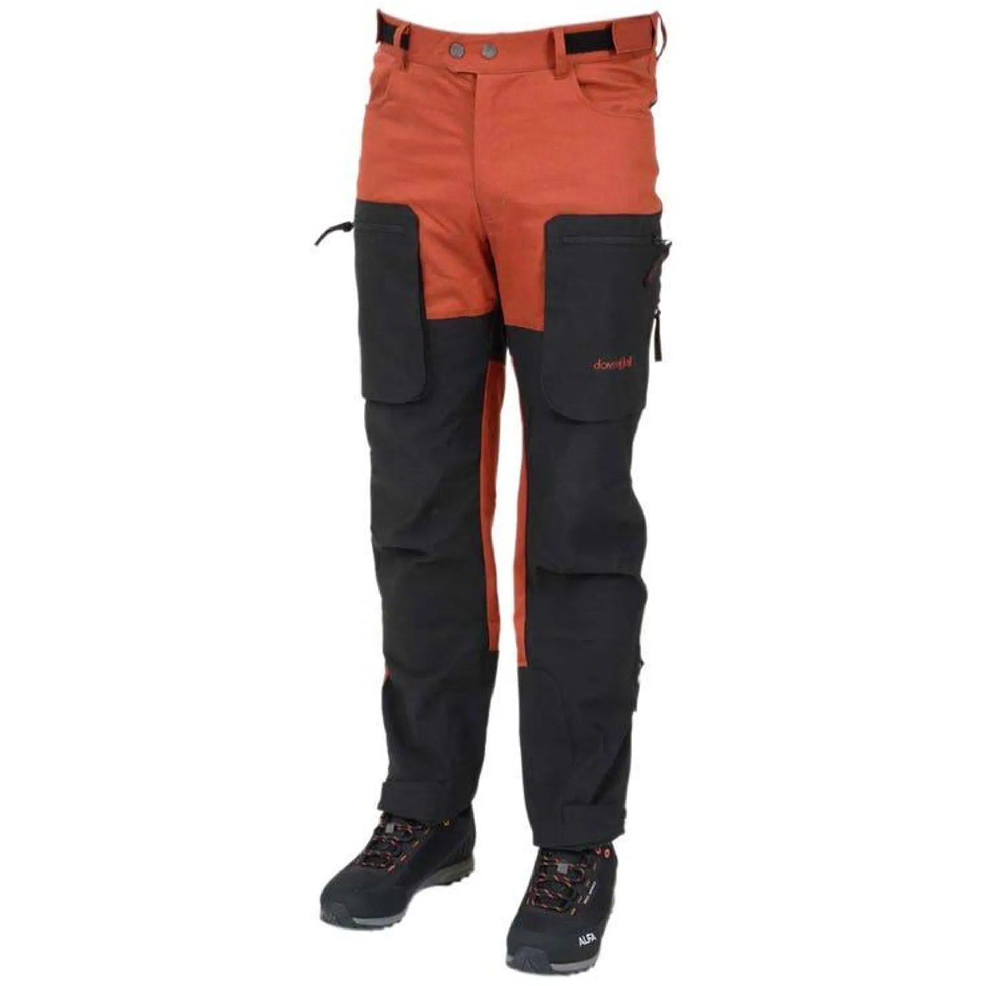 Dovrefjell X-Motion Cotton Stretch turbukse (M) oransje/grå