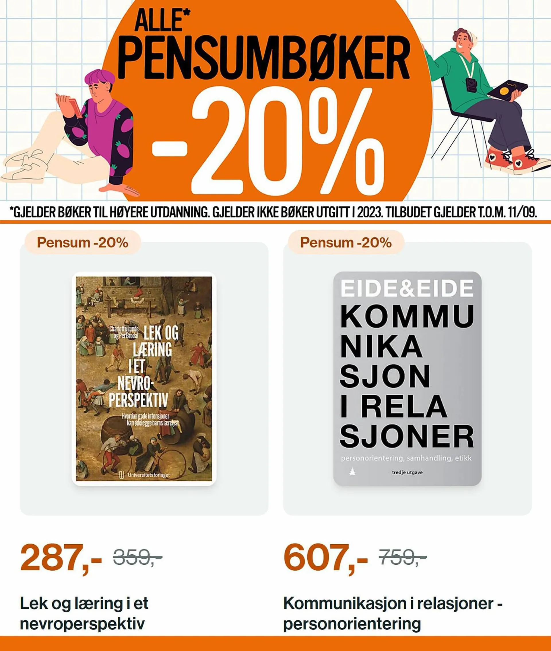 Ark Bokhandel Kundeavis fra 28. august til 10. september 2023 - kundeavisside 3