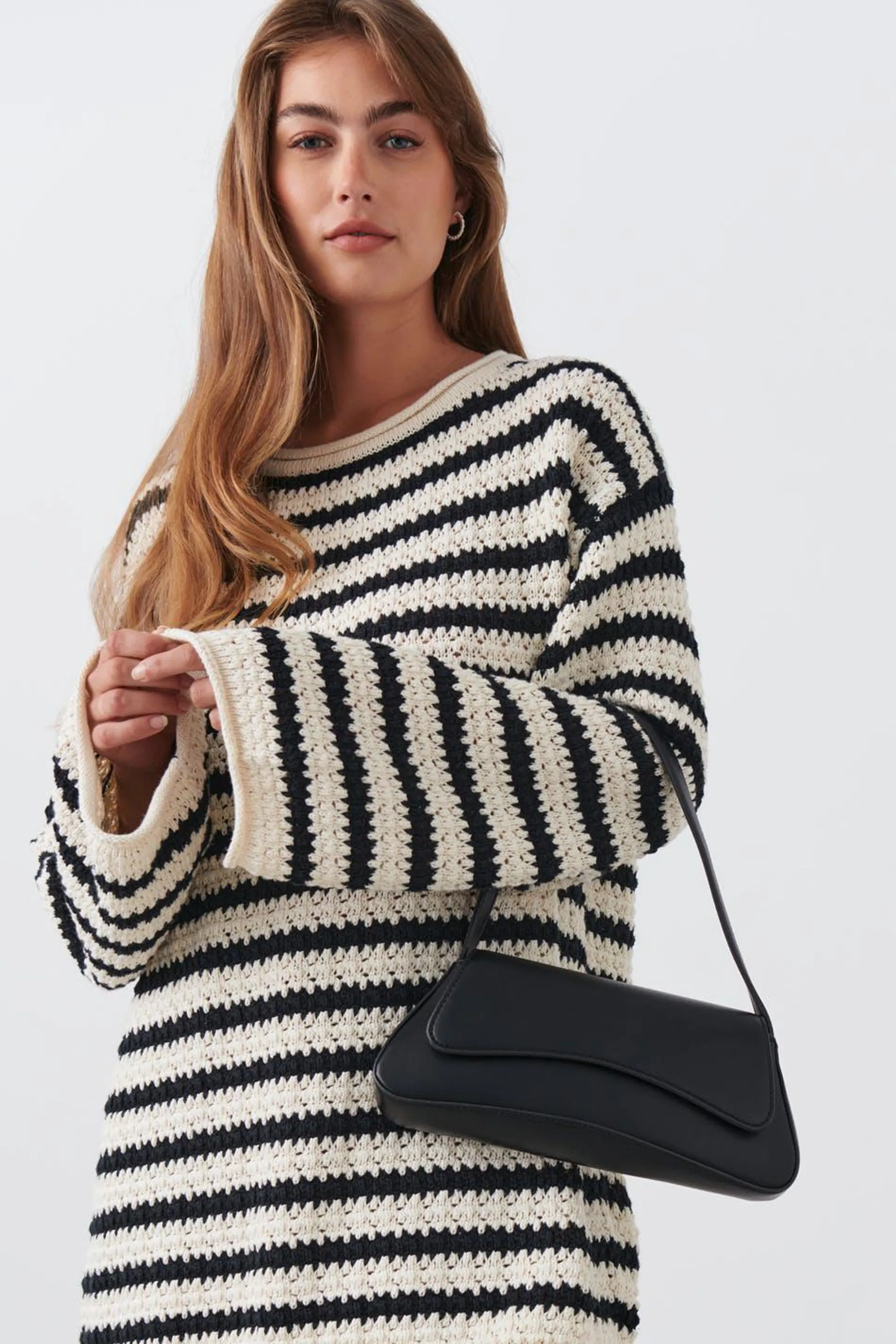 Sporty baugette bag