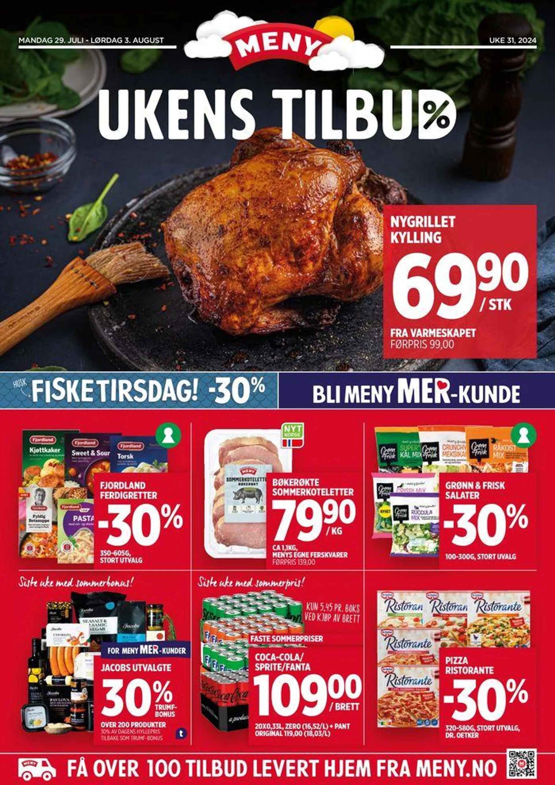 Meny Kundeavis fra 28. juli til 11. august 2024 - kundeavisside 2
