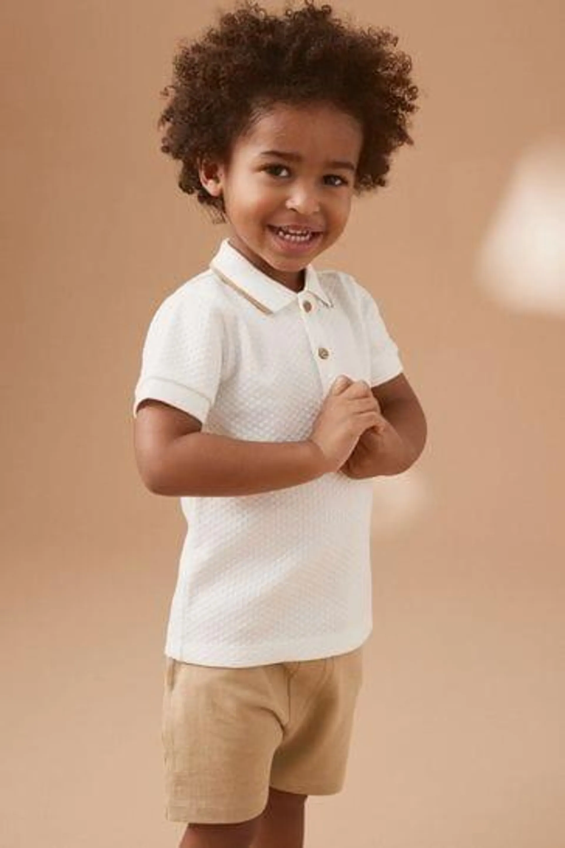 Short Sleeve Polo and Shorts Set (3mths-7yrs)