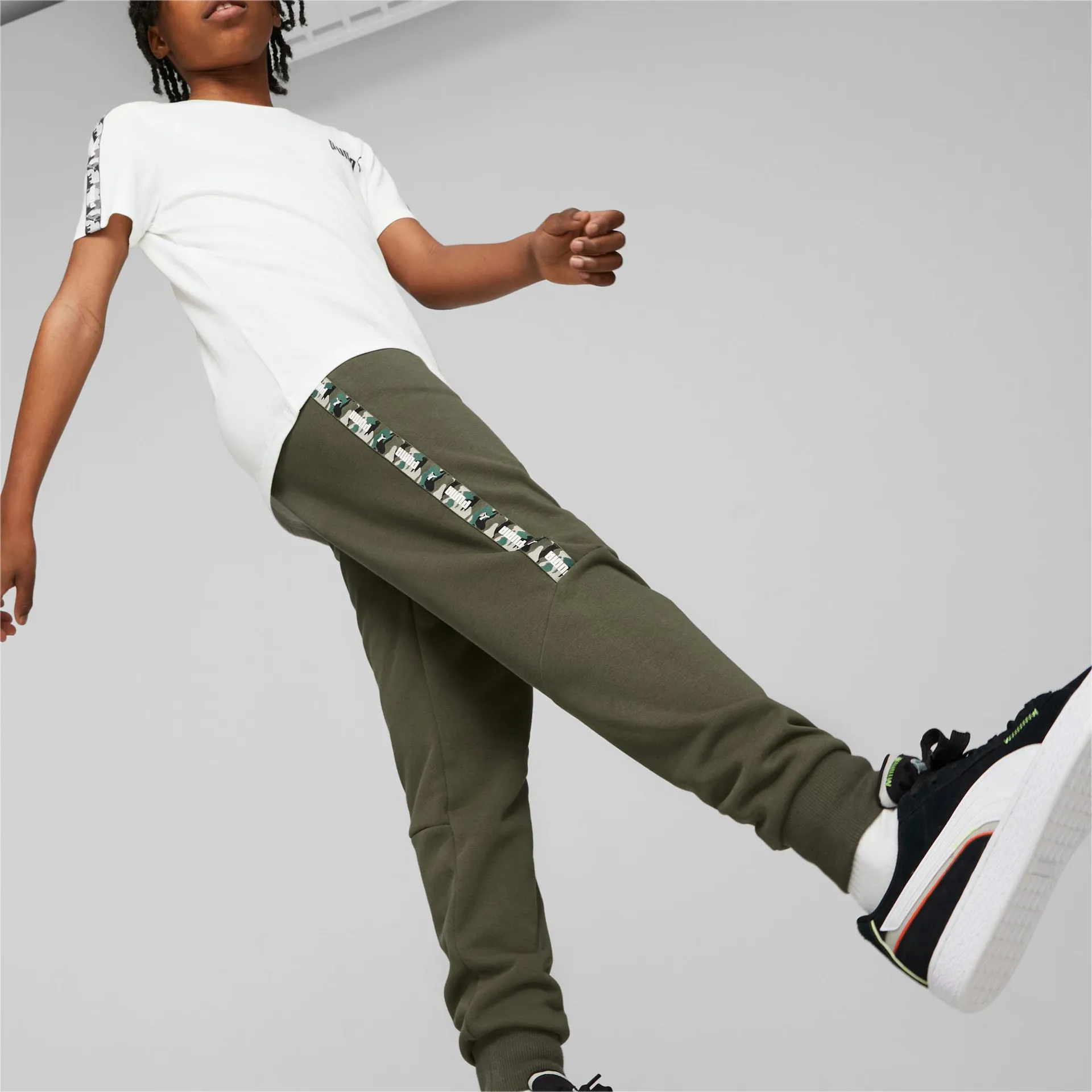 Essentials Tape Camo Sweatpants Youth