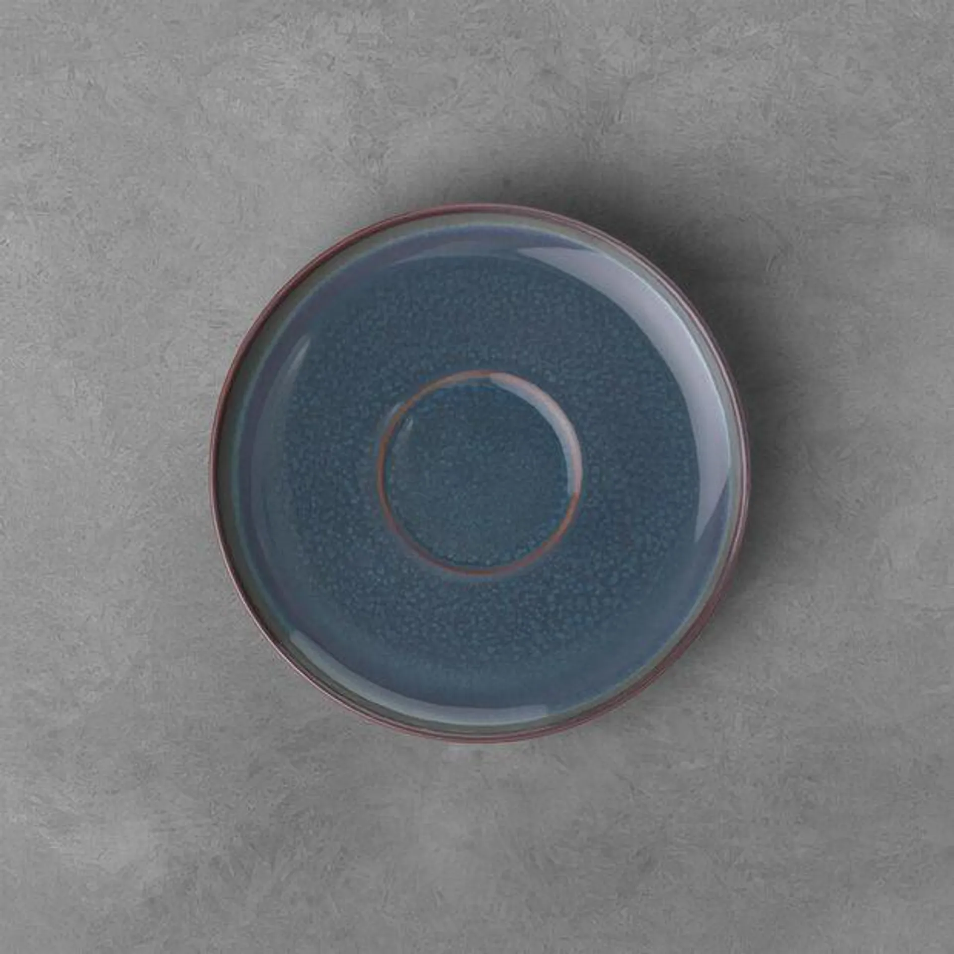 Crafted Denim saucer, ⌀15 cm, blue