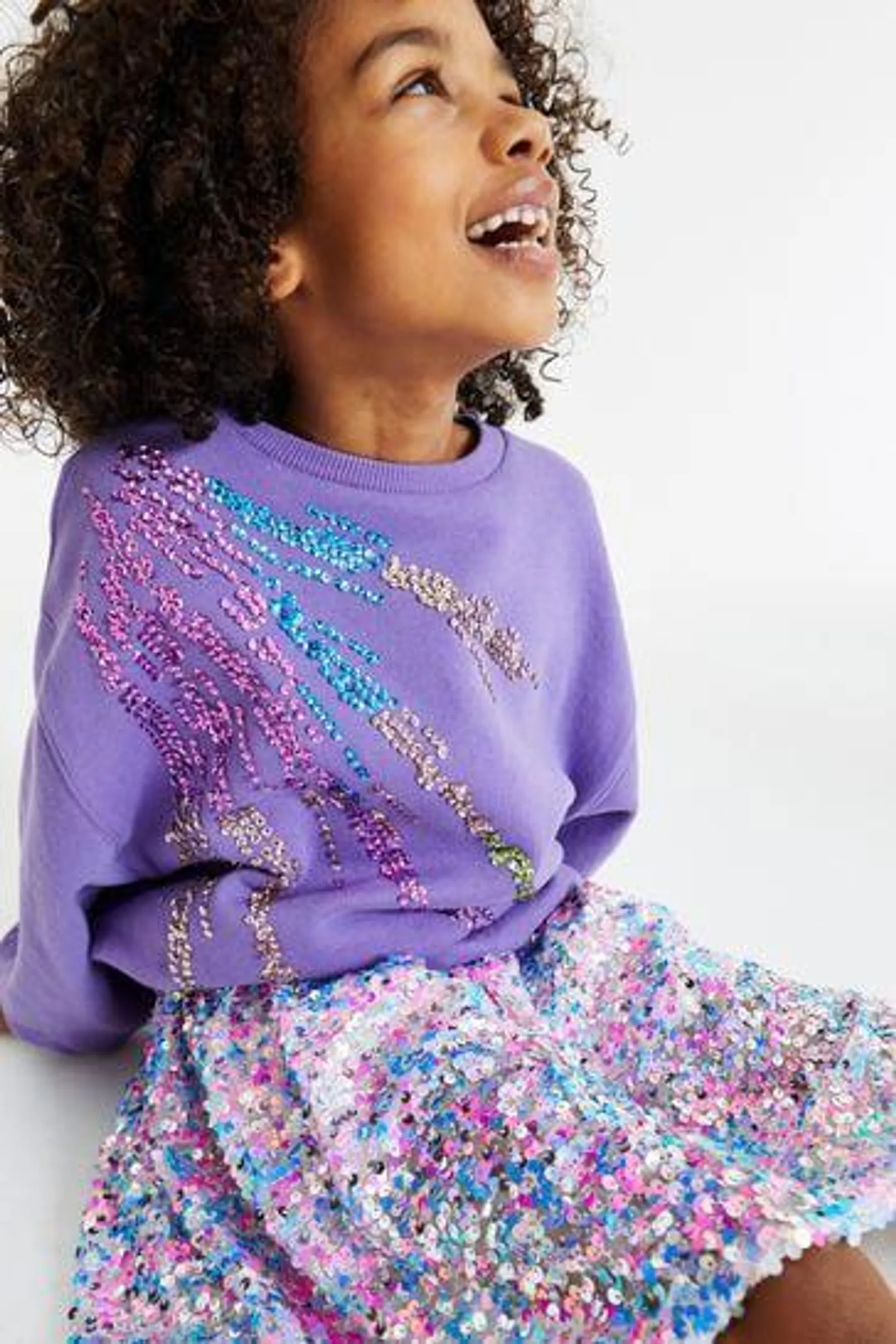 Crew Sweatshirt Top (3-16yrs)