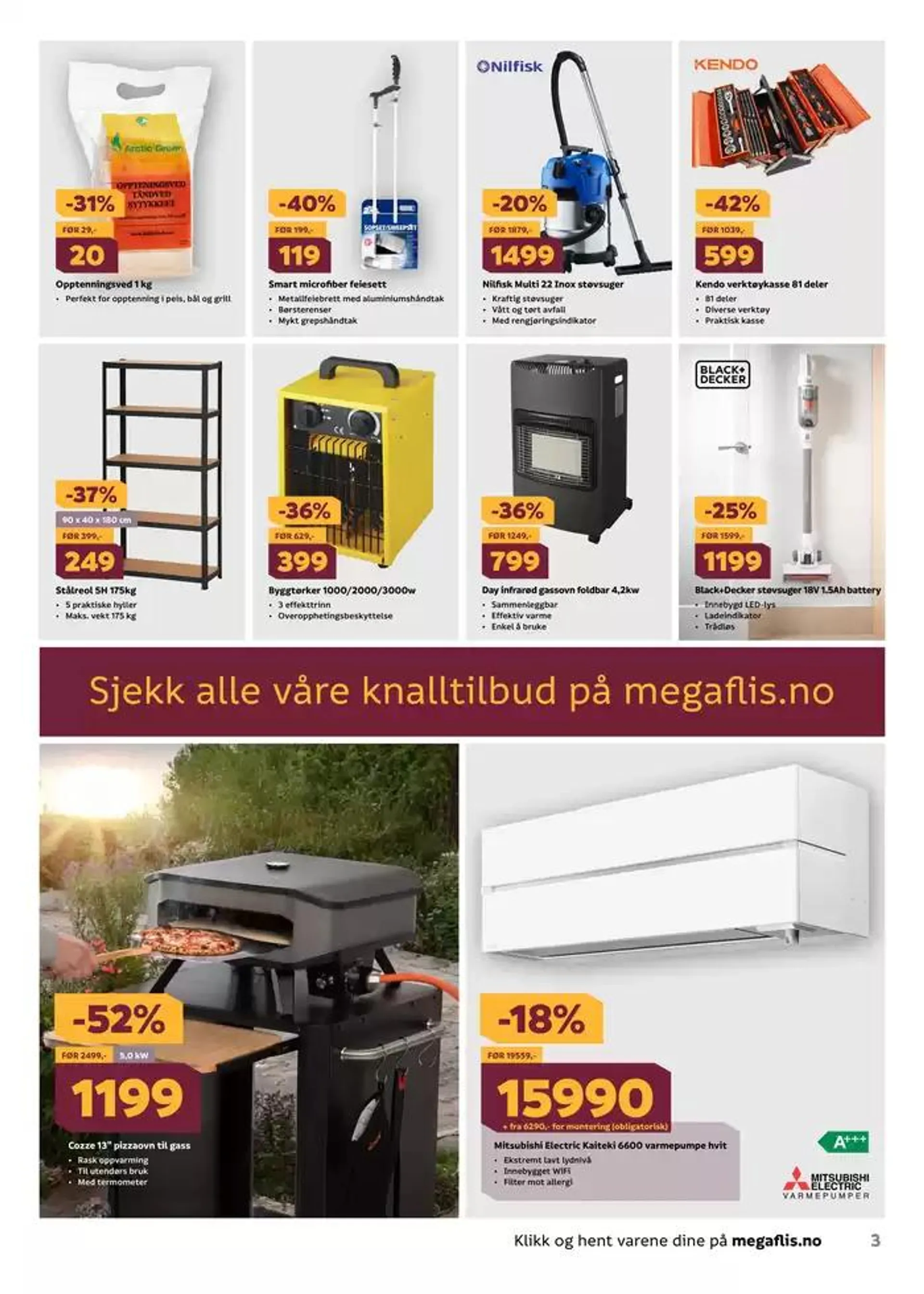 Megaflis Kundeavis fra 30. desember til 13. januar 2025 - kundeavisside 3
