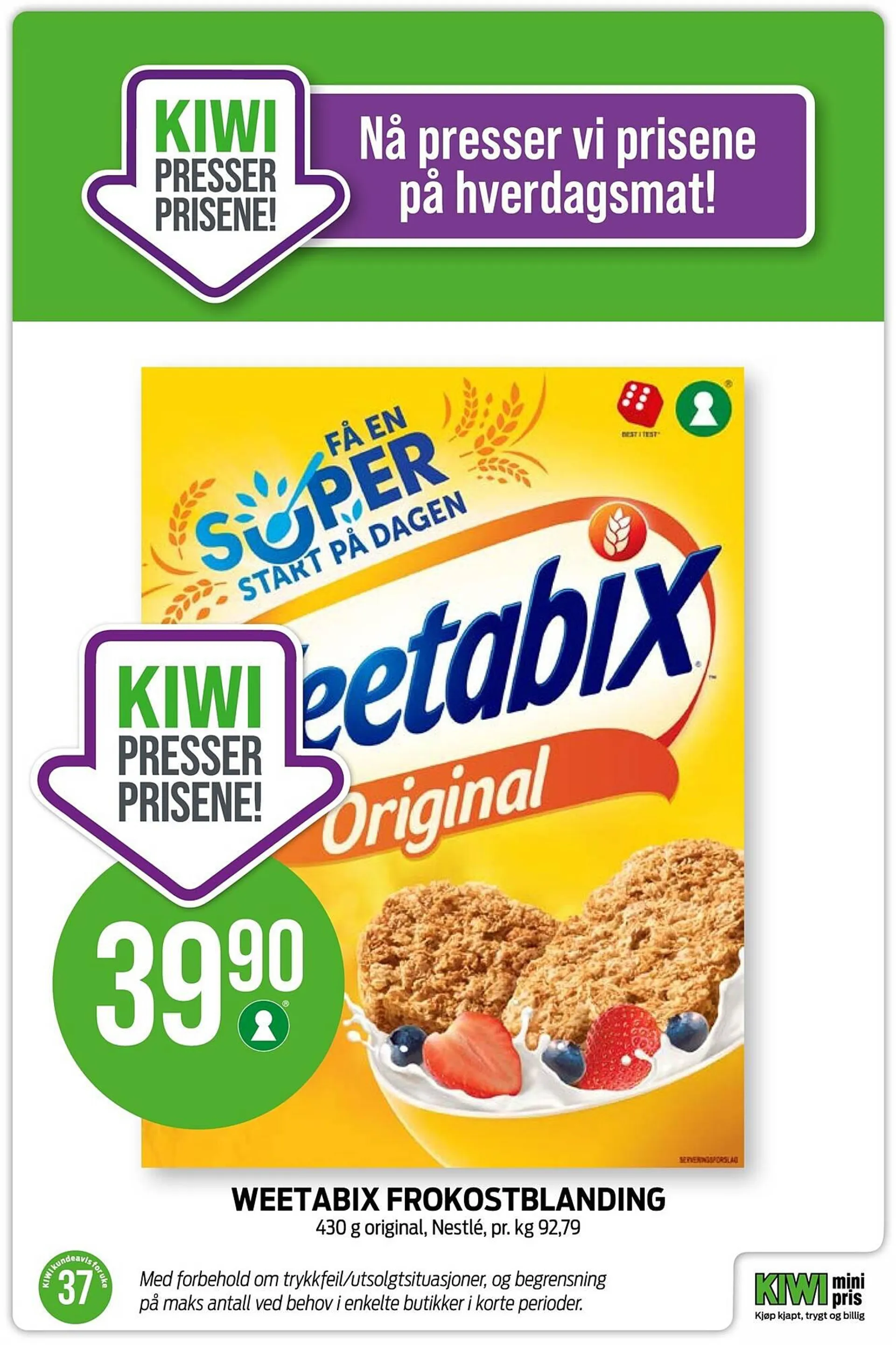 Kiwi Kundeavis fra 11. september til 16. september 2023 - kundeavisside 2