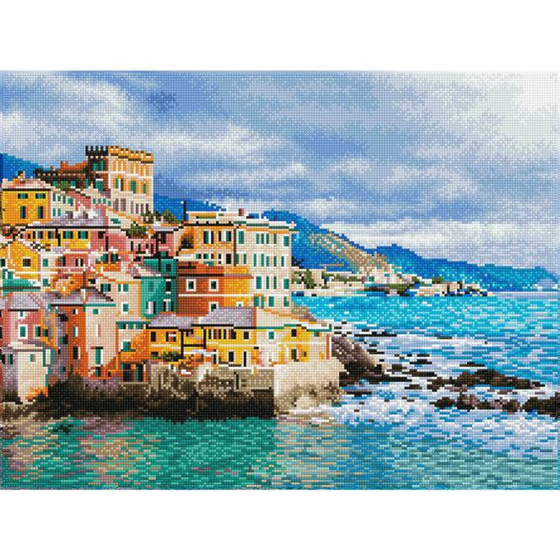 Diamond Dotz Winter Day View – diamond painting, 47×63 cm, 26160 dotz