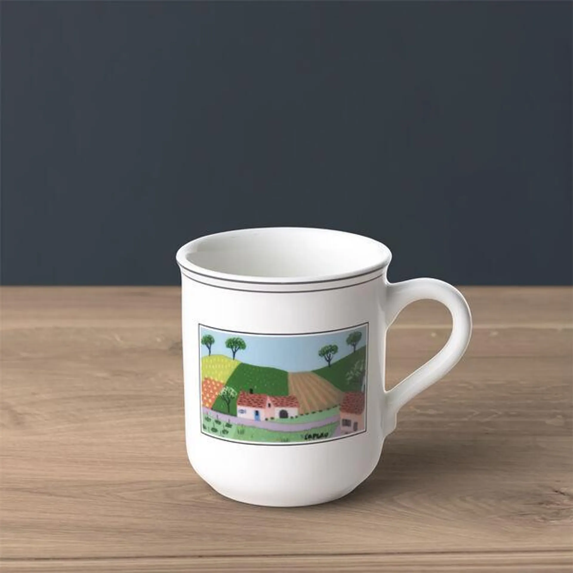 Design Naif Mug Village street