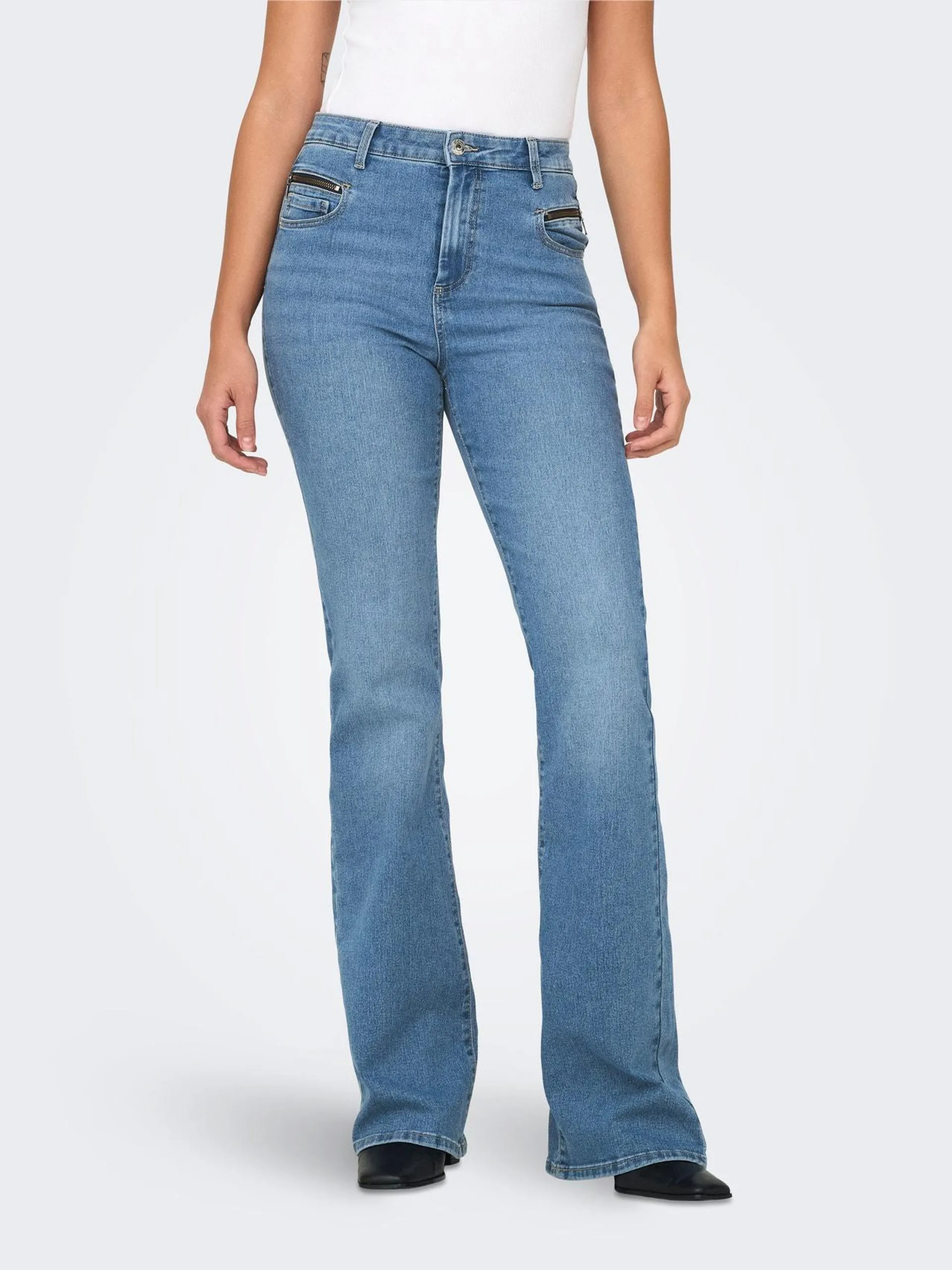 ONLSandra High Waist Flared Jeans