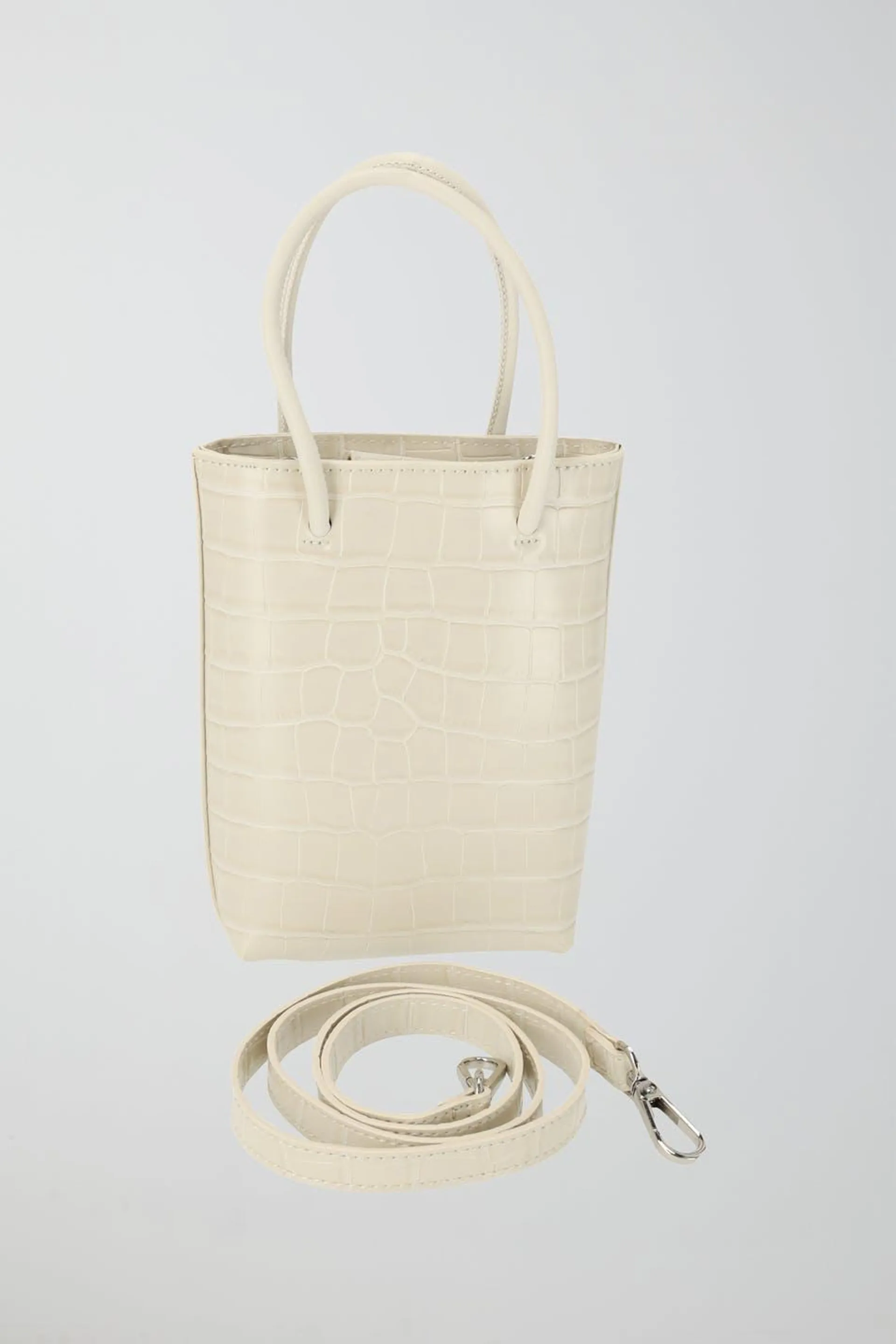 Croco mini bag