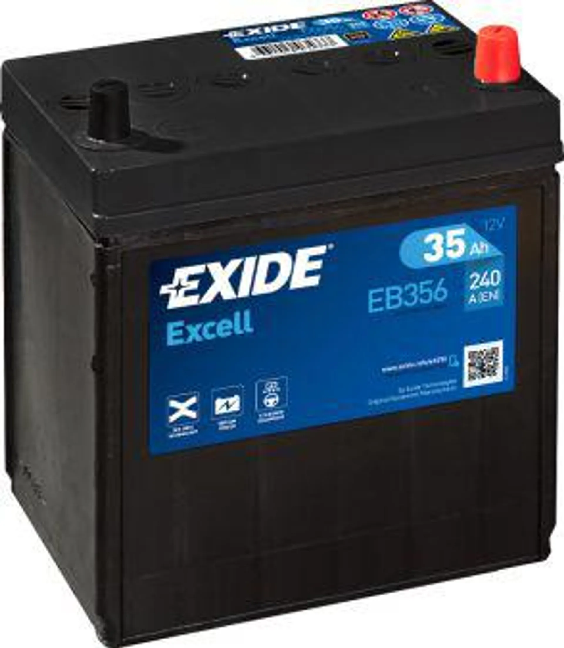 Startbatteri 35 Ah Exide