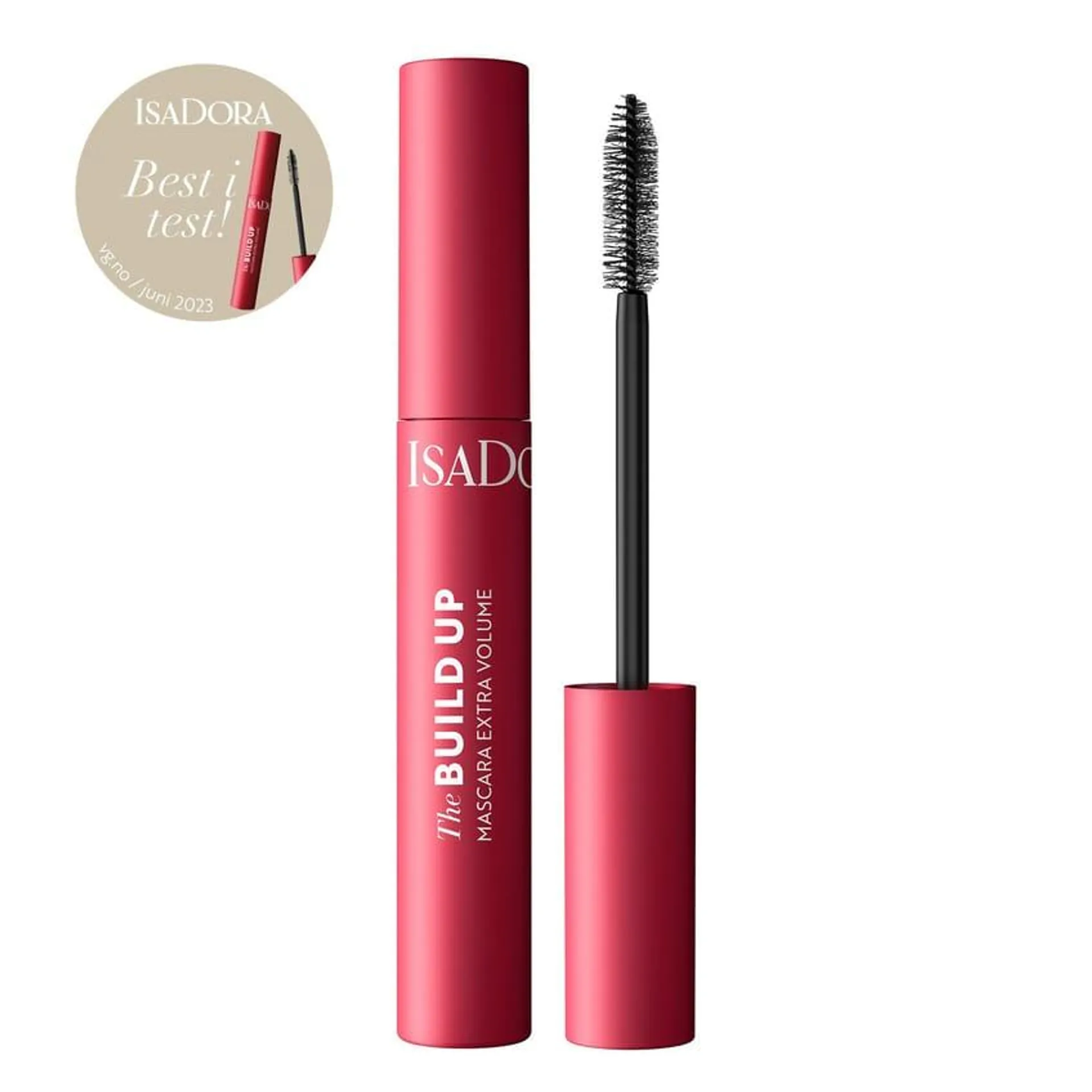 Isadora The Build Up Mascara Extra Volume 01 Super Black - 10ml