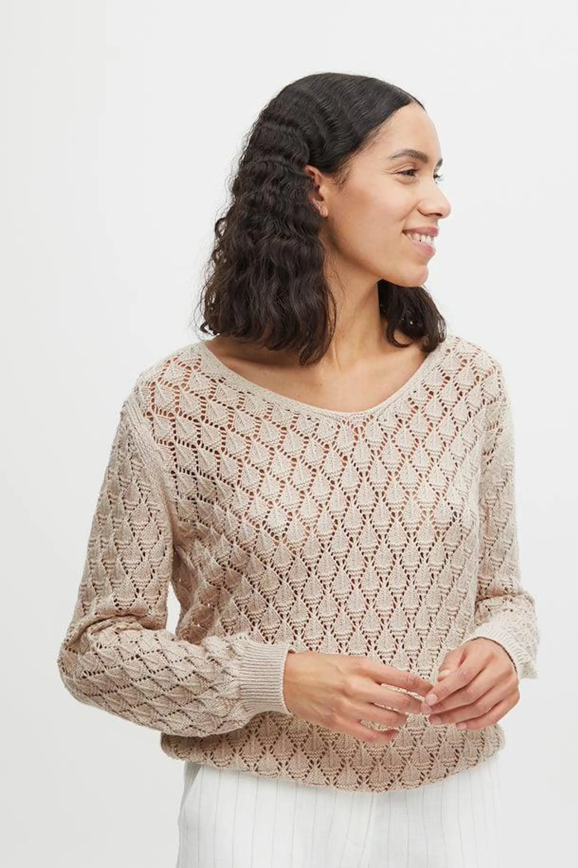 Strikket pullover