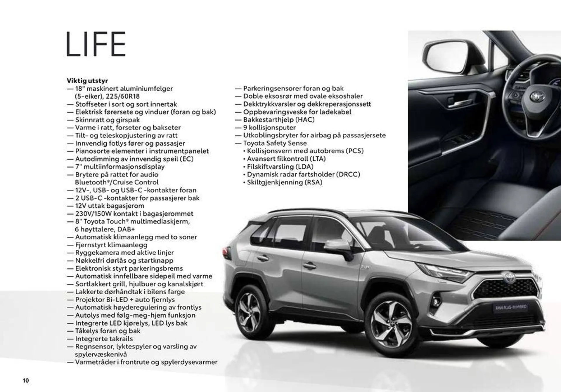 RAV4 Plug-in Kundeavis fra 22. september til 22. september 2025 - kundeavisside 10