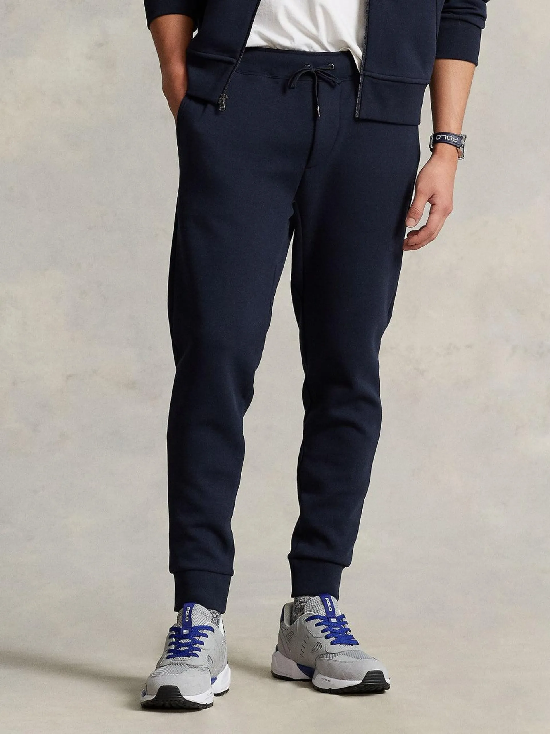 DOUBLE-KNIT JOGGER PANT Marine